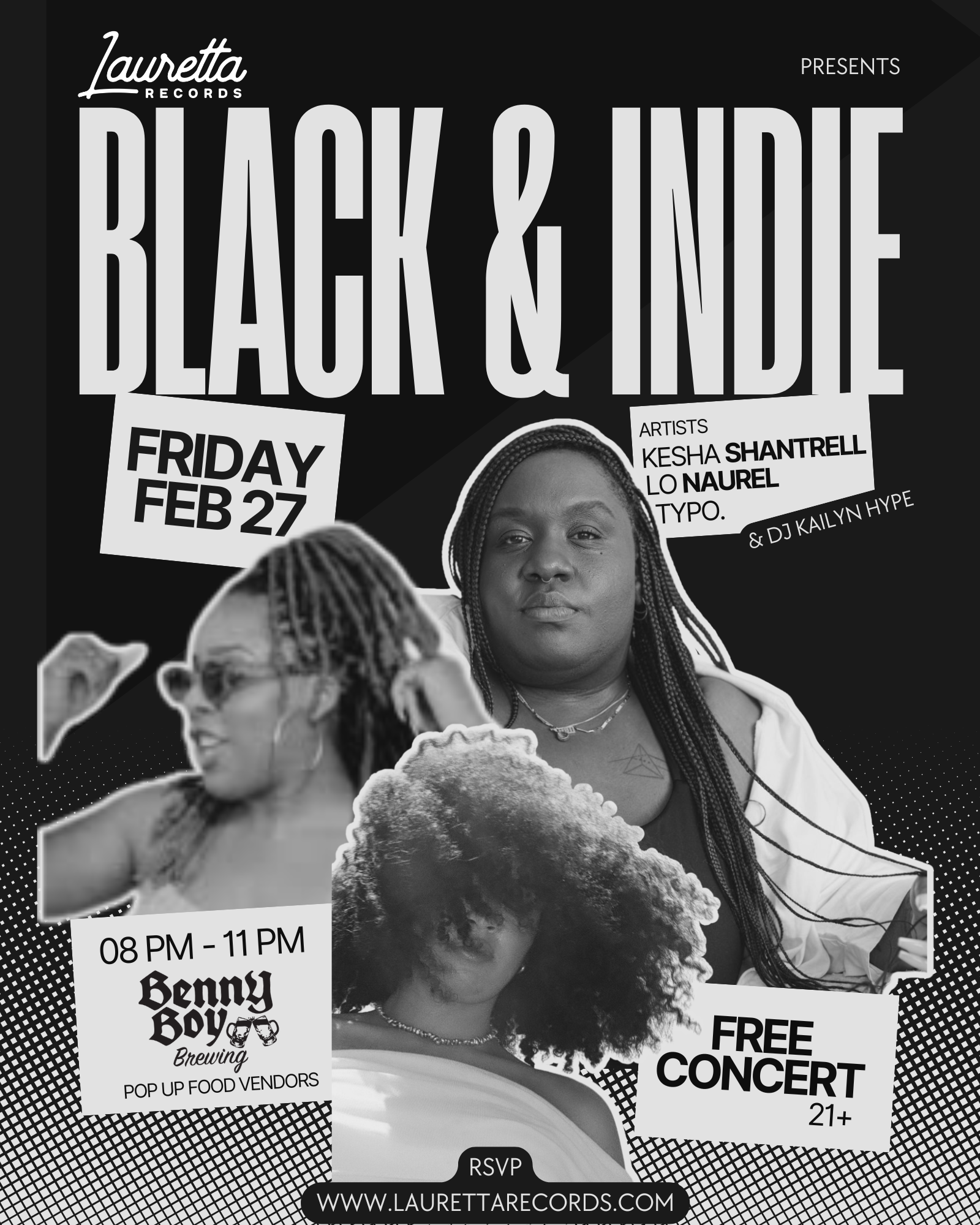 Lauretta Records Presents: Black &amp; Indie
