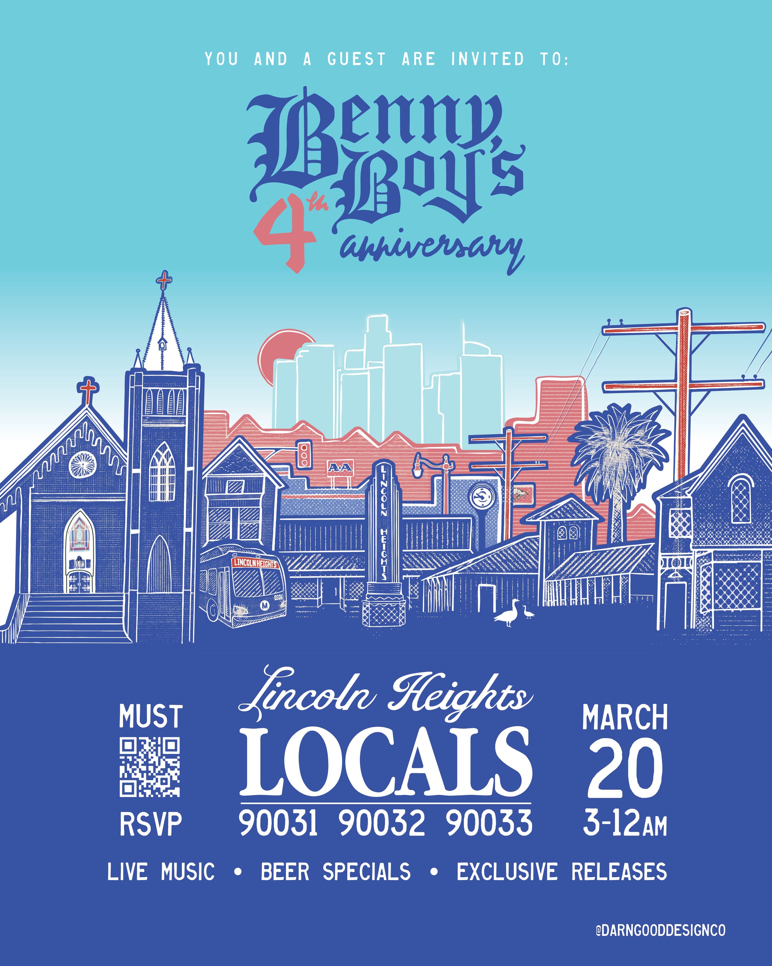 Locals Only: 4 Year Anniversary 