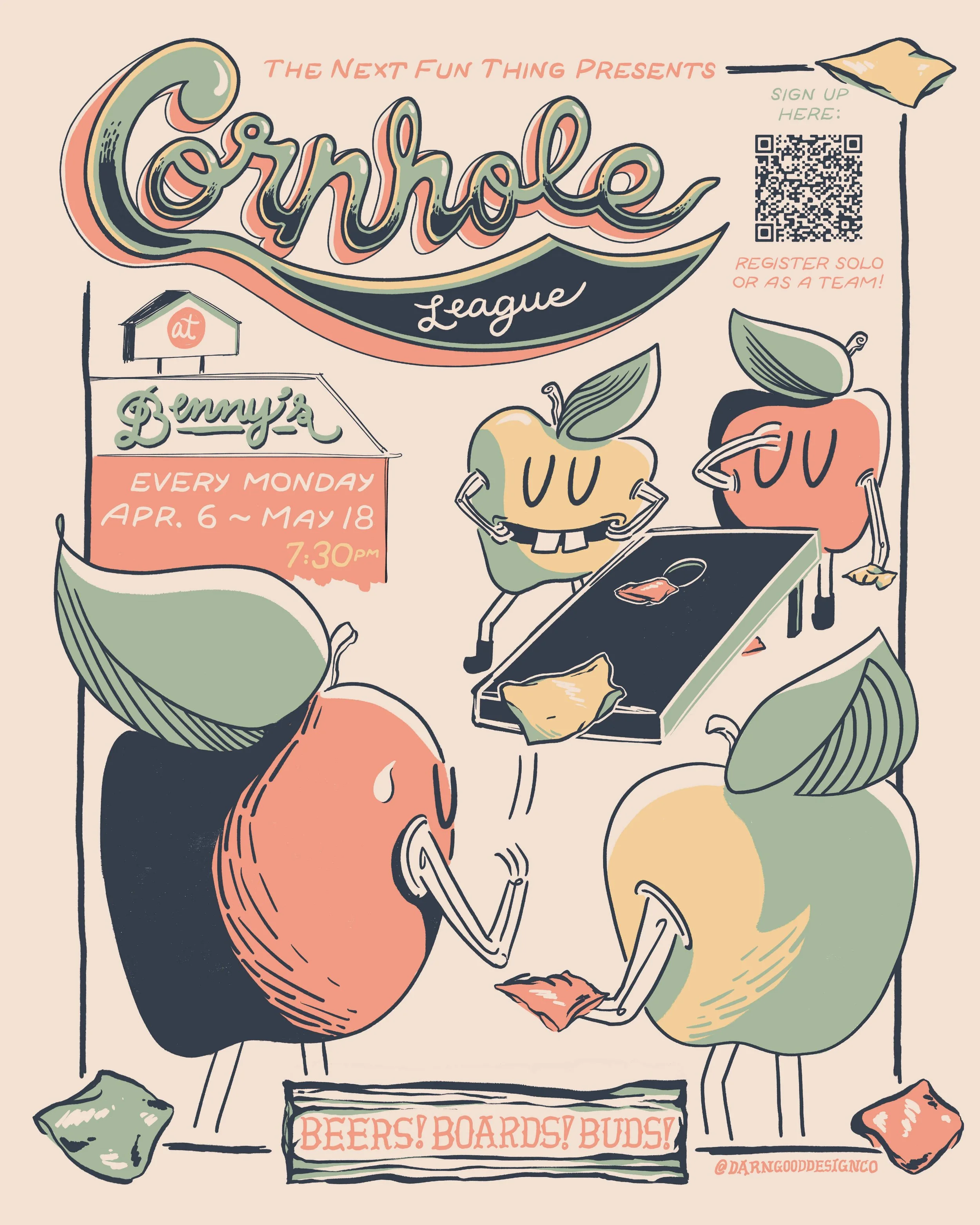 Cornhole League with The Next Fun Thing