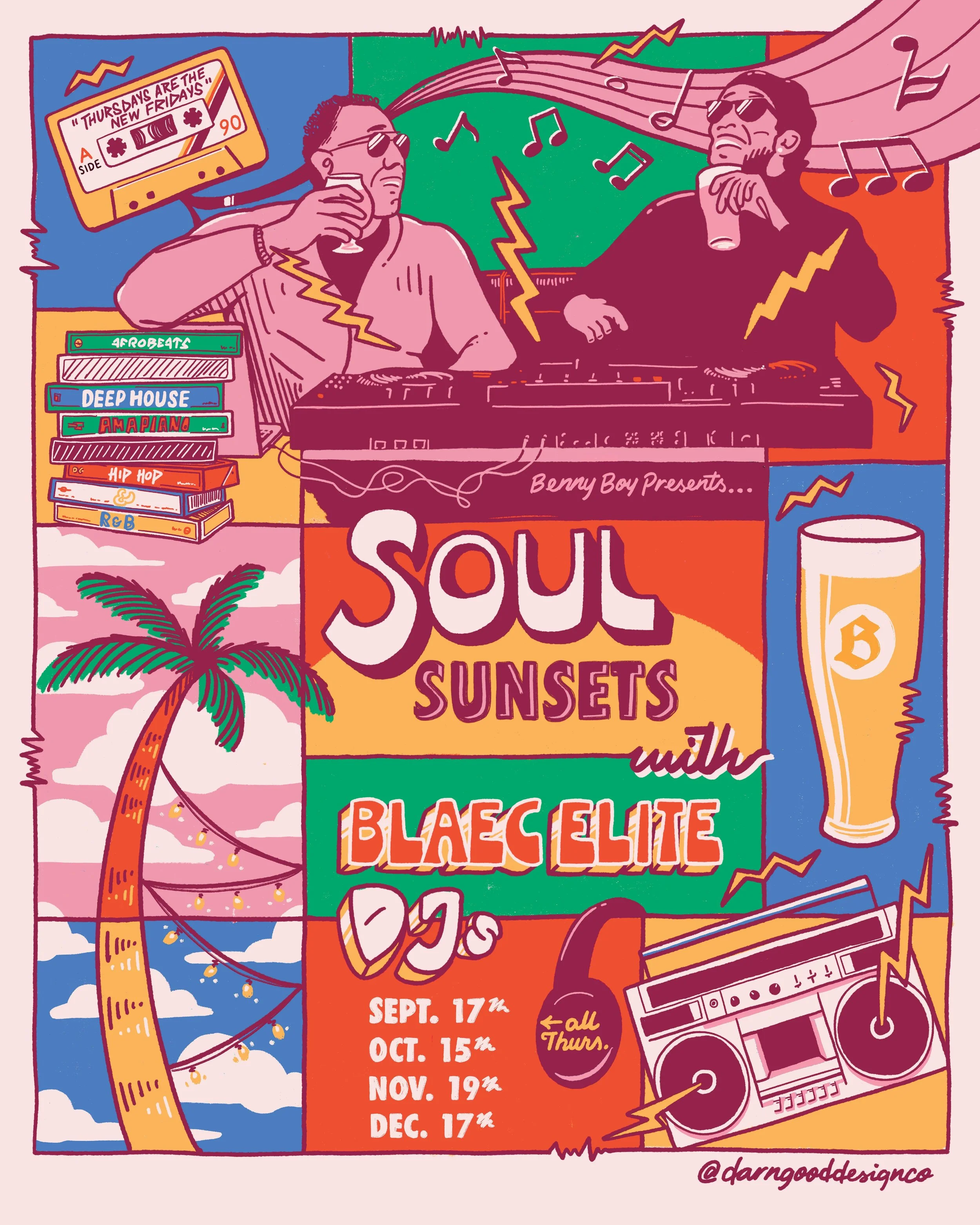 Soul Sunsets with Blaec Elite DJs