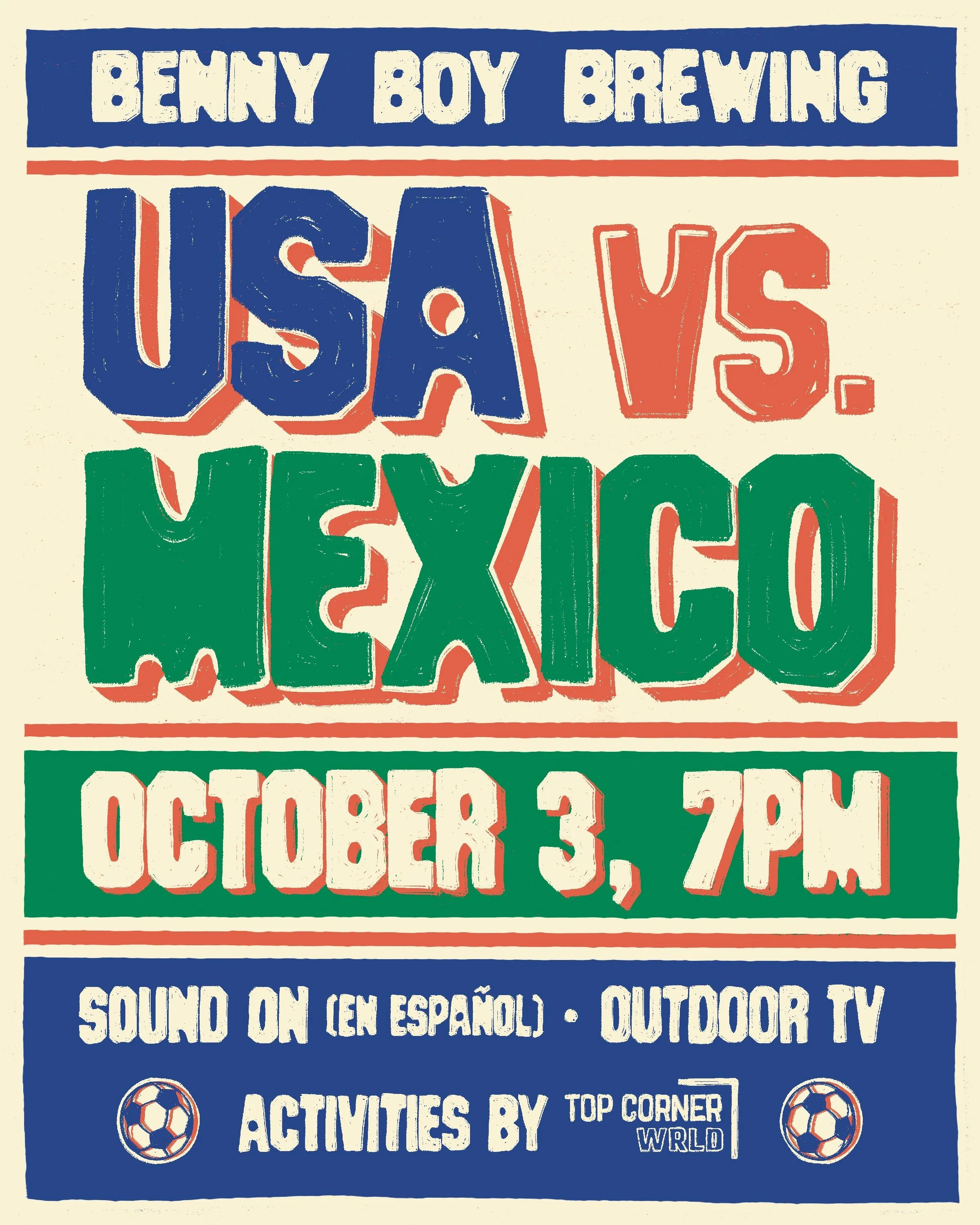 Mexico vs. USA Soccer Match