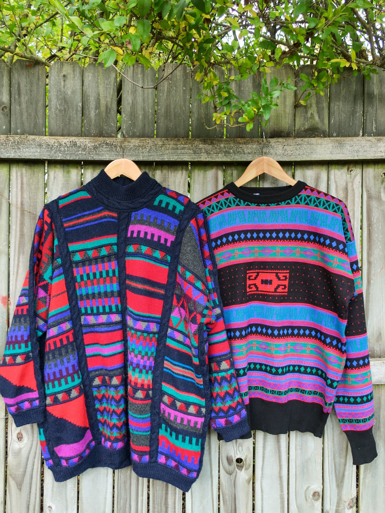 thrifted 80s sweaters.JPEG