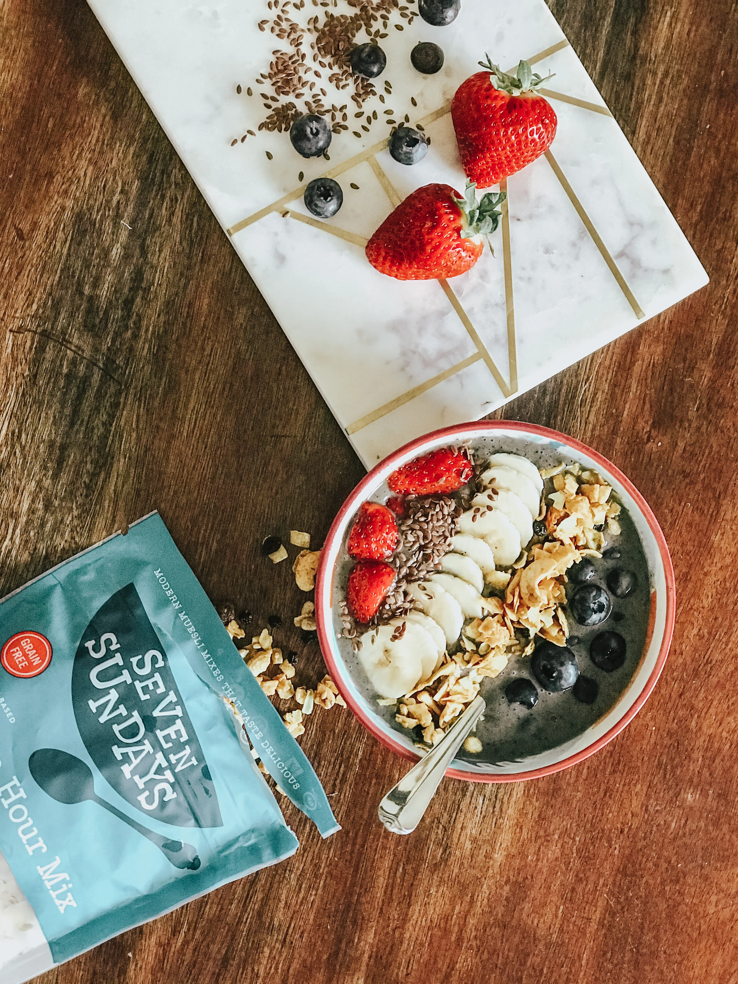 Seven Sundays in my Smoothie Bowls