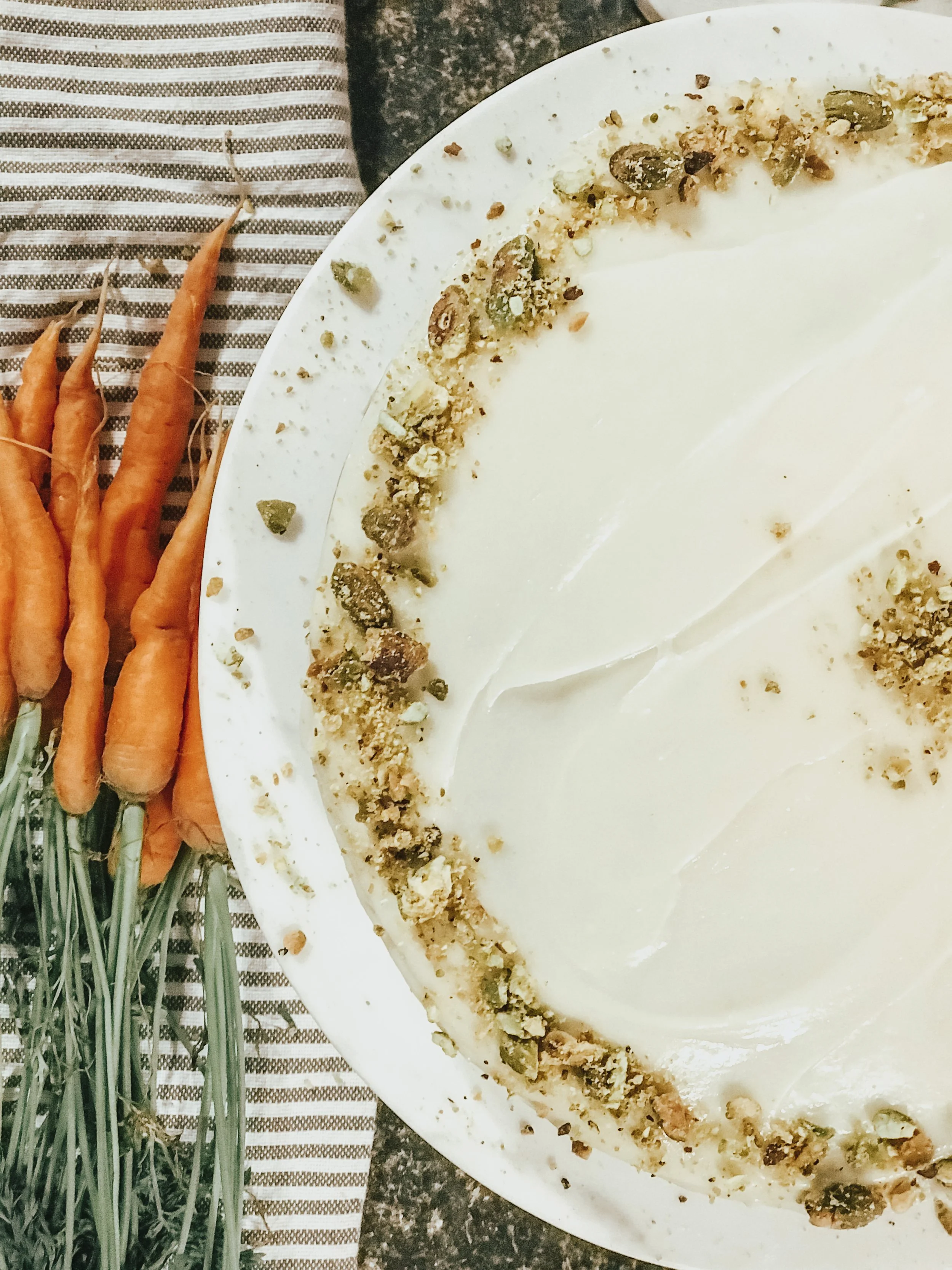 Pumpkin Carrot Cake with Cream Cheese Frosting