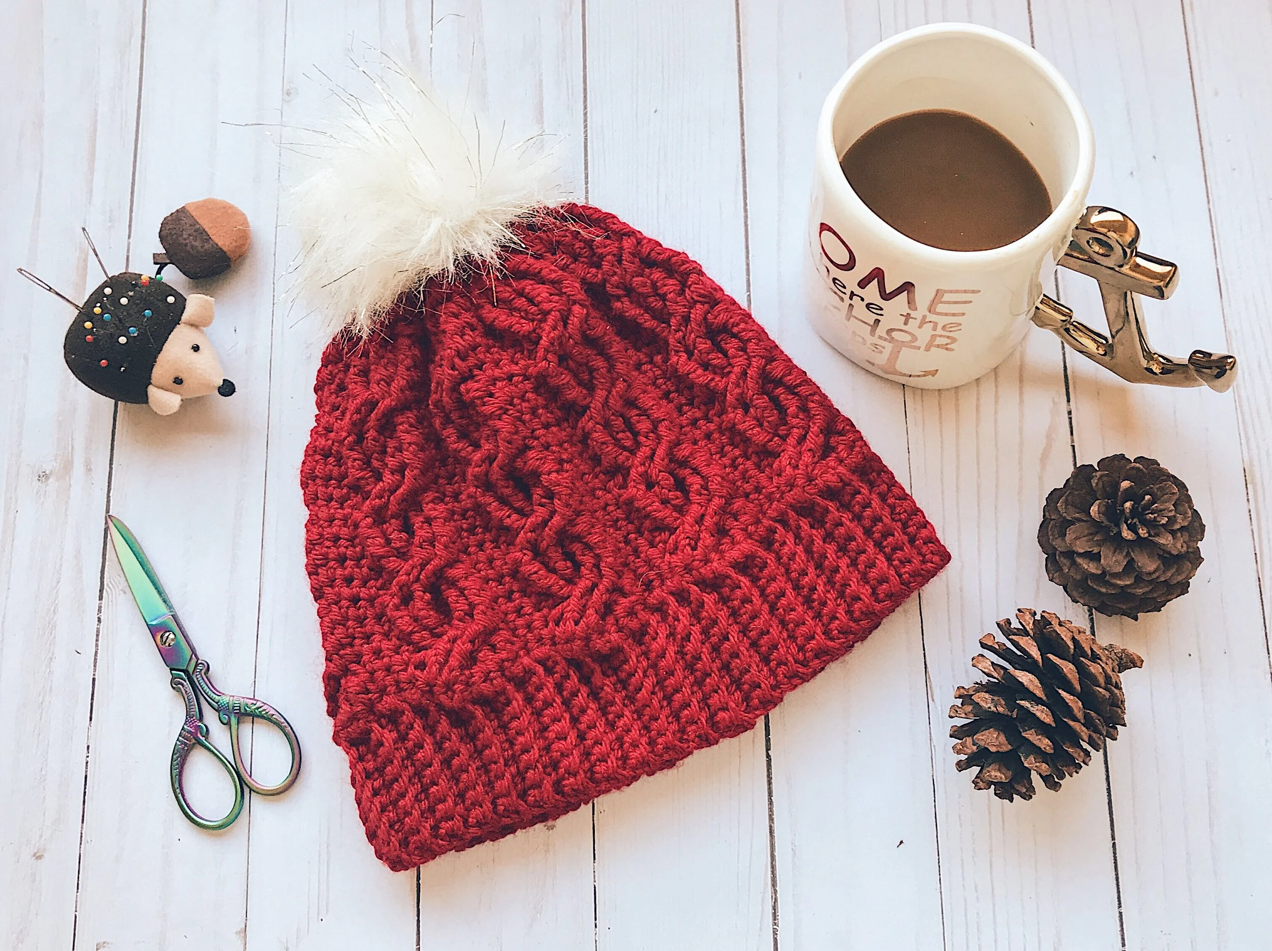 Cables Hat Crochet Tutorial