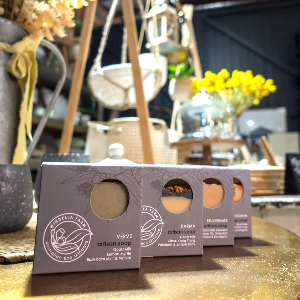 Every bar of our Goats Milk Soap starts right here on our farm. We hand raise our goats, milk them daily and make each batch from scratch.

Goats milk has a pH close to our skin&rsquo;s own, helping to gently cleanse while keeping it soft and hydrate