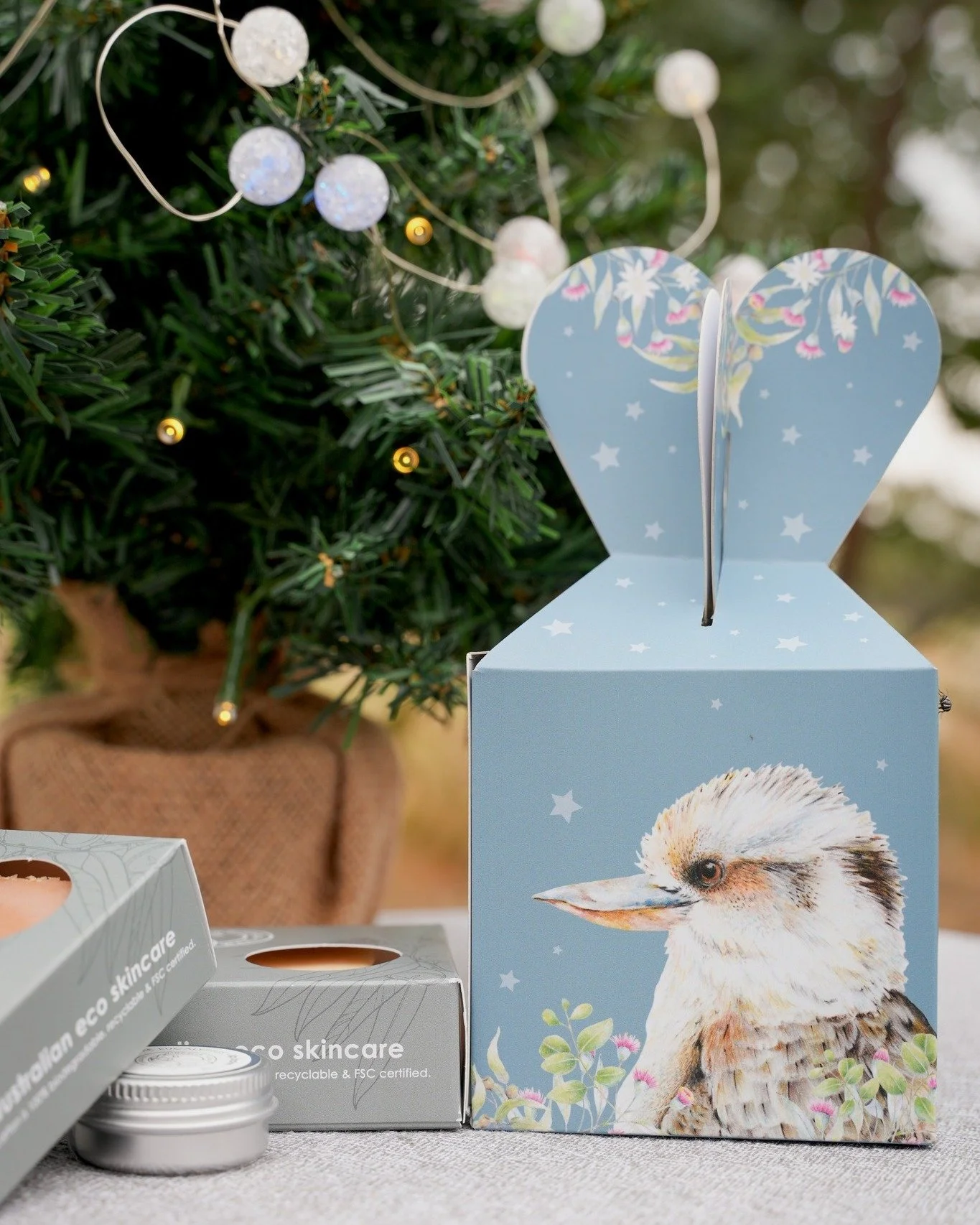 Introducing our brand new Christmas Gift Boxes 
Created to make gifting beautifully simple this festive season.

The Christmas Classics Gift Box includes two of our handcrafted soaps and a nourishing lip balm, thoughtfully paired to make a beautiful 