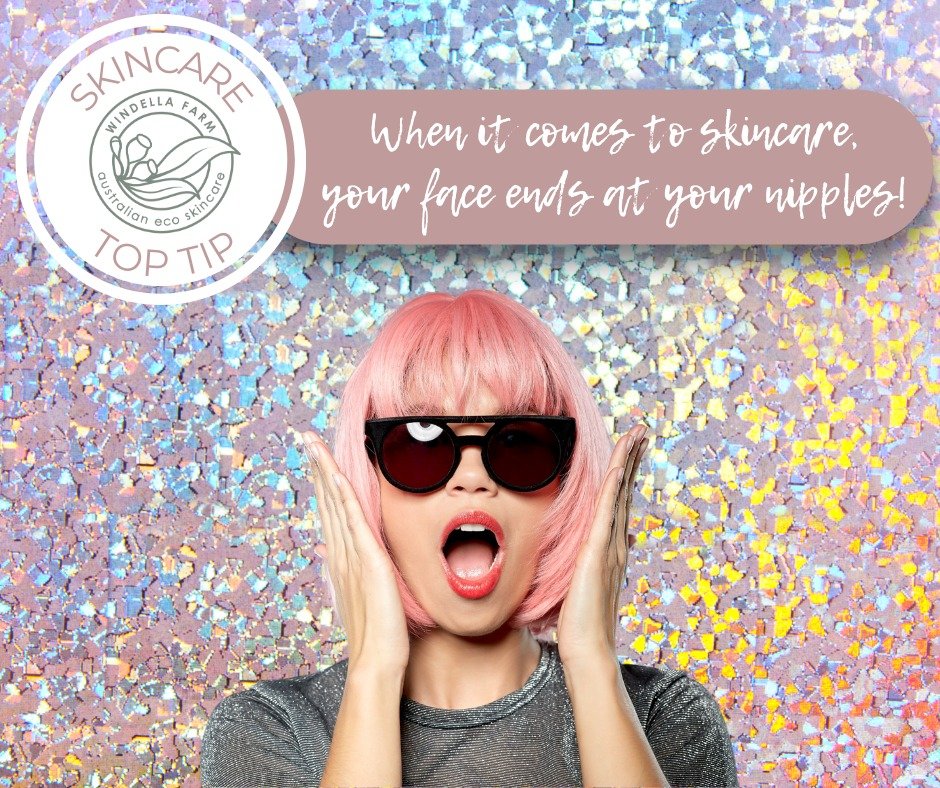 Time for a little nip tip.
When it comes to skincare, your face does not end at your chin. Or your neck. If your skincare stops before your nipples, you&rsquo;re missing half the party. Treat the whole zone with the same love and you&rsquo;ll be glow