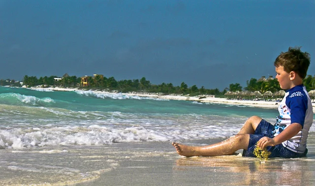 Ben at Akumal