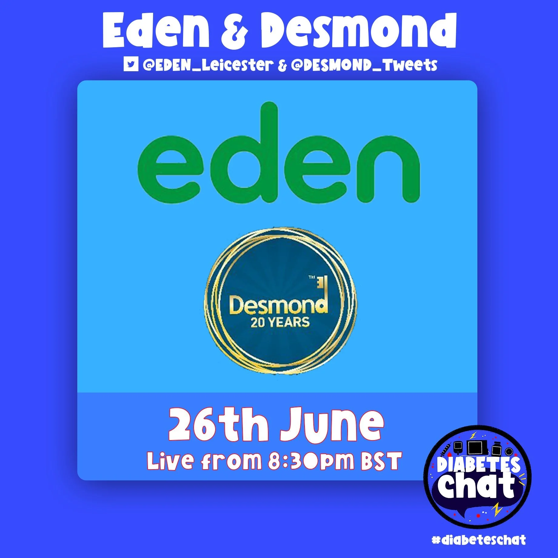Diabetes Chat – Eden and Desmond 