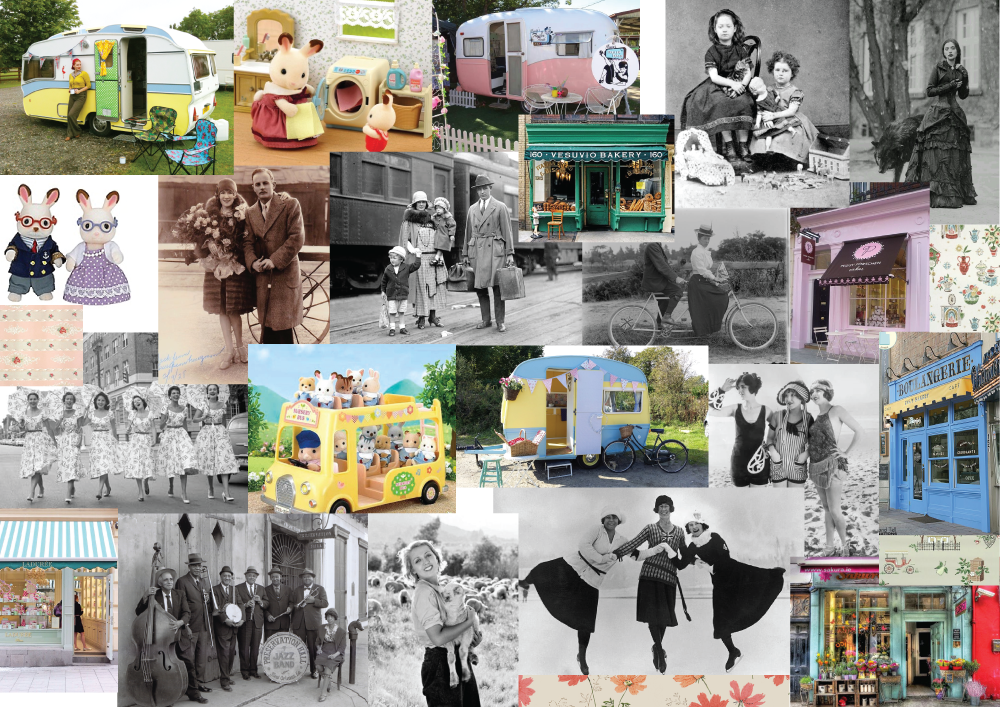 Urban tails: mood board