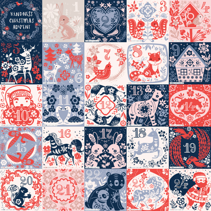 Coco Gigi Design - Christmas Advent Calendar 2017