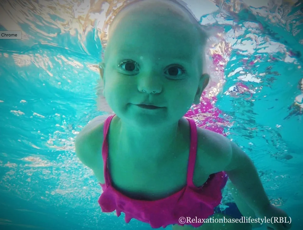 Nose bubbles! Do you see the small bubbles at the base of Evie’s nose? She’s demonstrating PERFECT breath modulation.