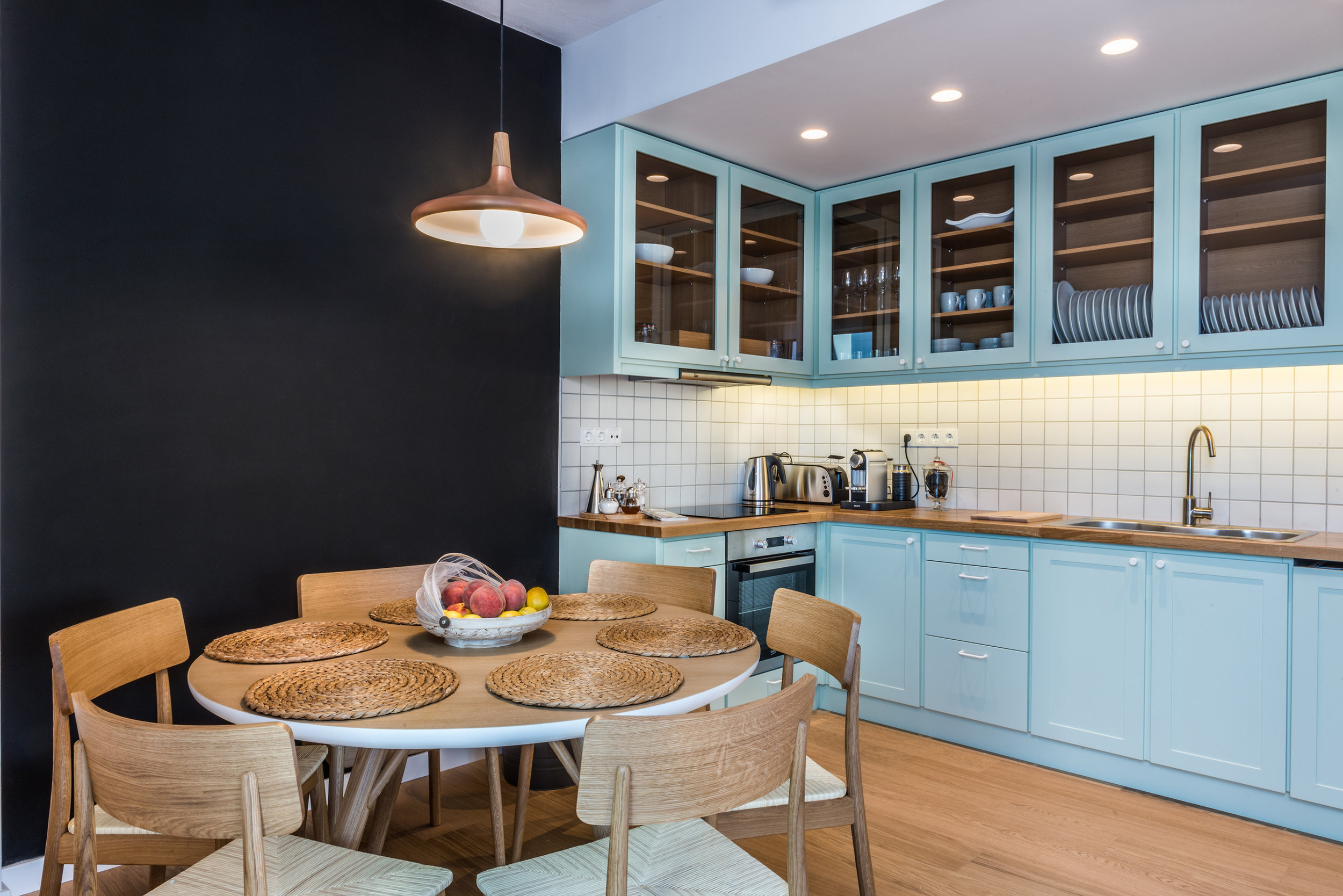 kitchen with table