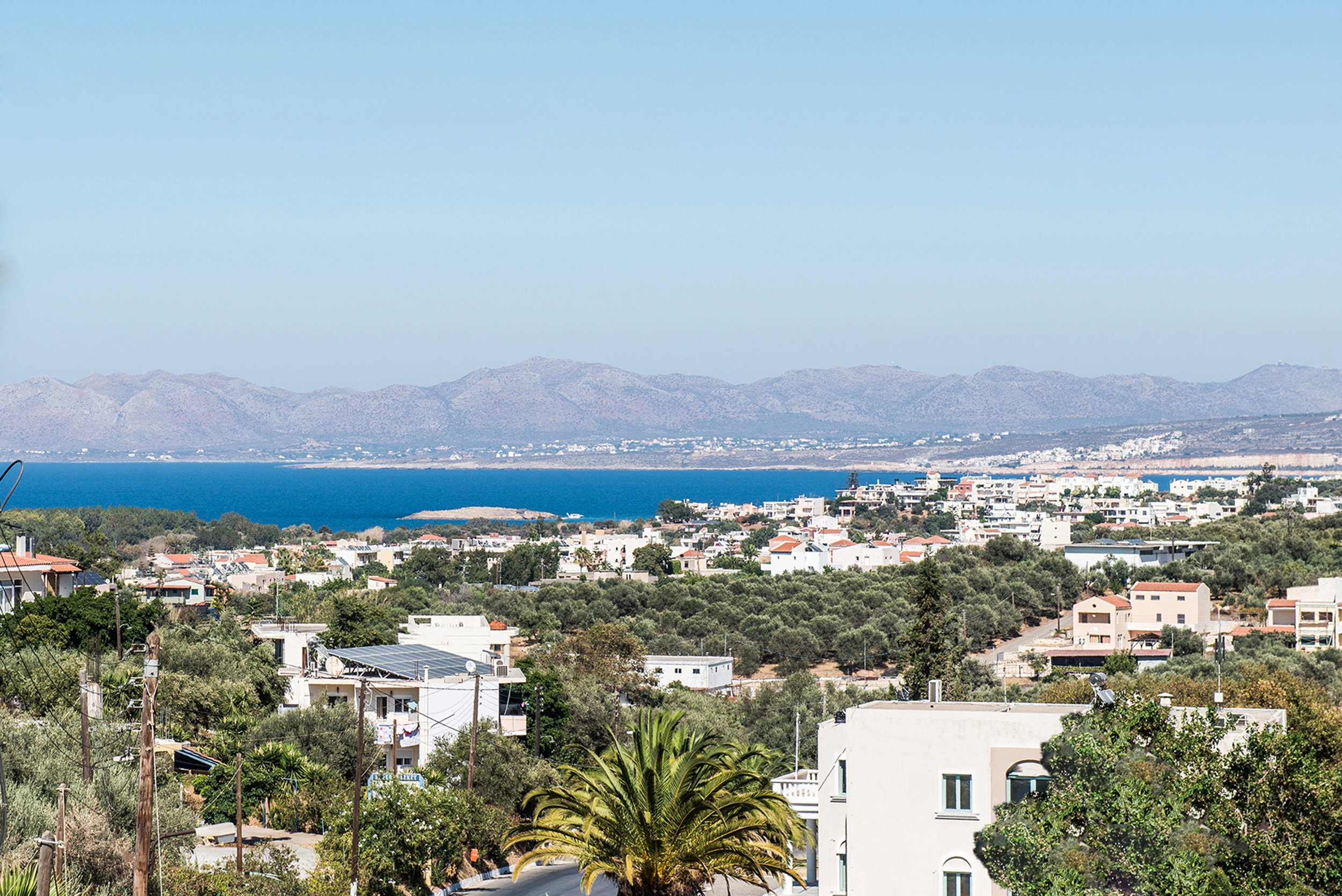 view from top floor terrace