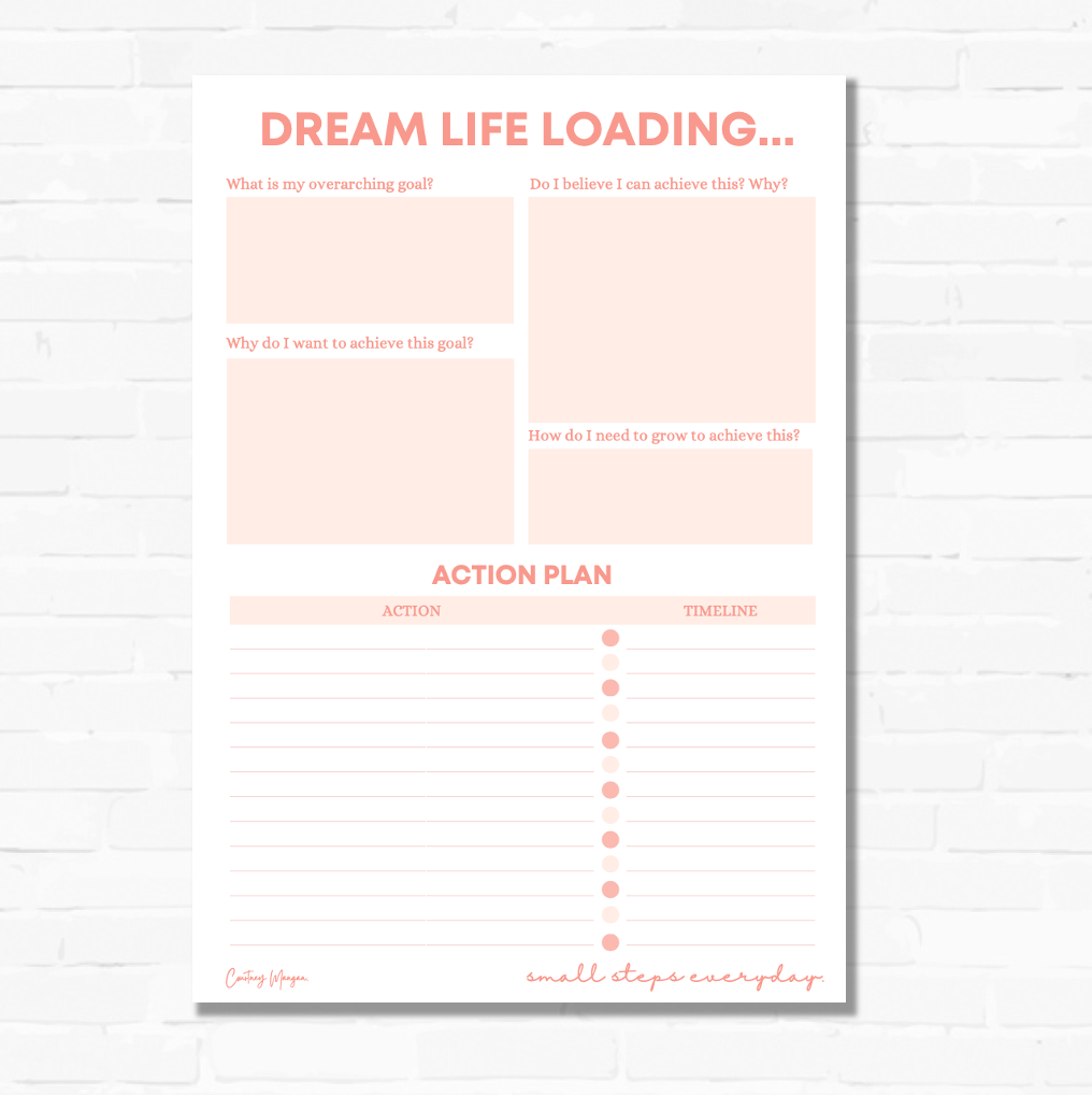 Free Goal Setting Printable