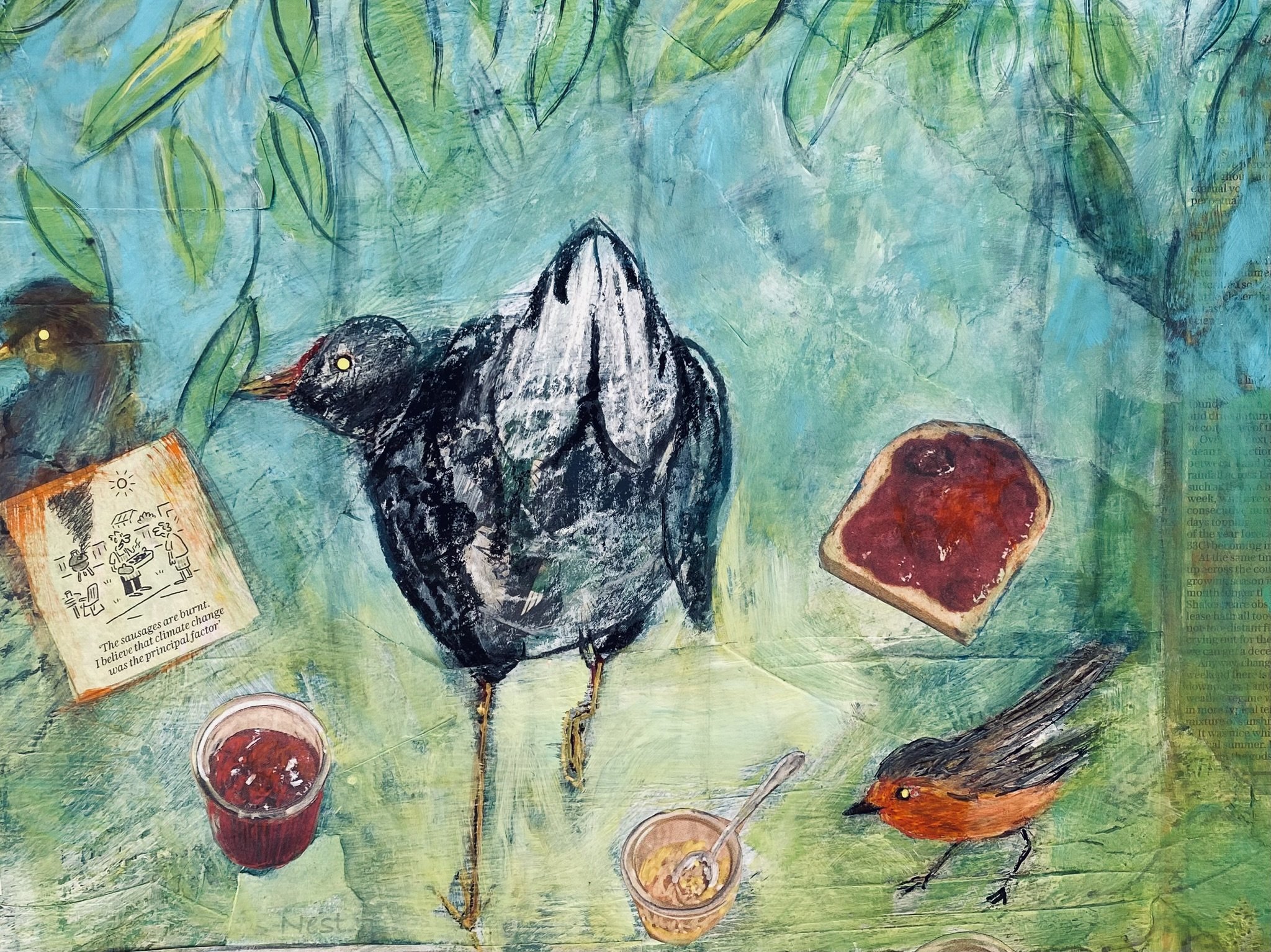 Breakfast in the garden