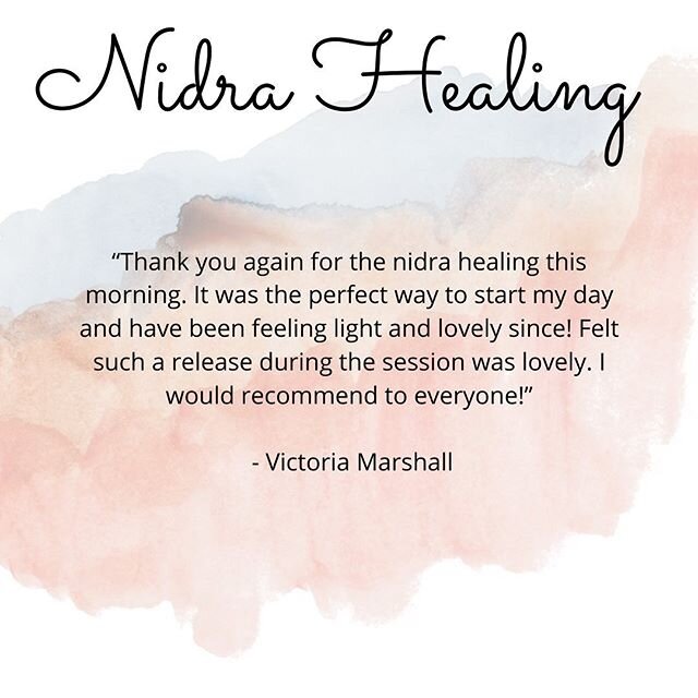 Nidra can be used to:
- Improve sleep.
- Reduce anxiety and stress.
- Improve memory.
- Increase mind body connection.
- Productivity and motivation.
- Self love or confidence.
- Overall well-being.

I have helped people through, chemotherapy, trauma