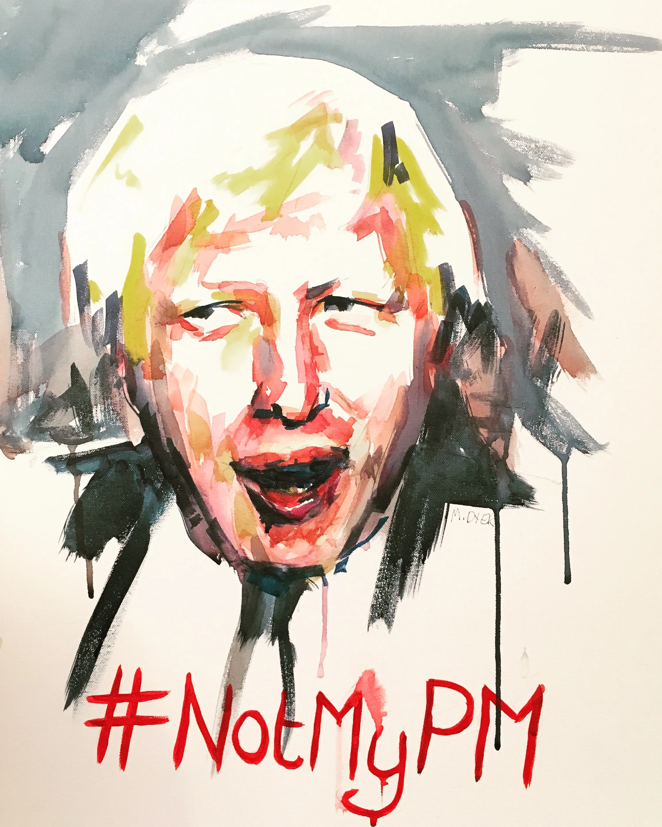 Boris Johnson #NotMyPM