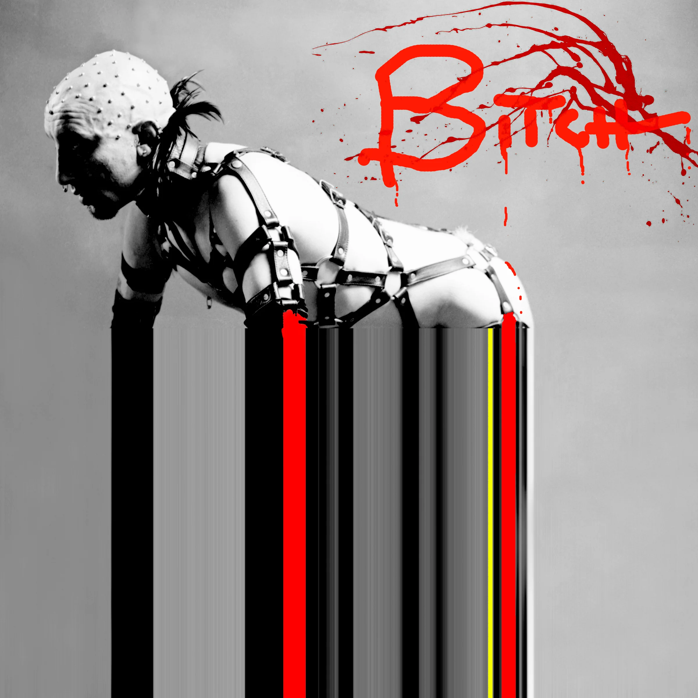 “The Bitch is Back” 12”x12” £95.99 20”x20” £150.00 30”x30” £300.00