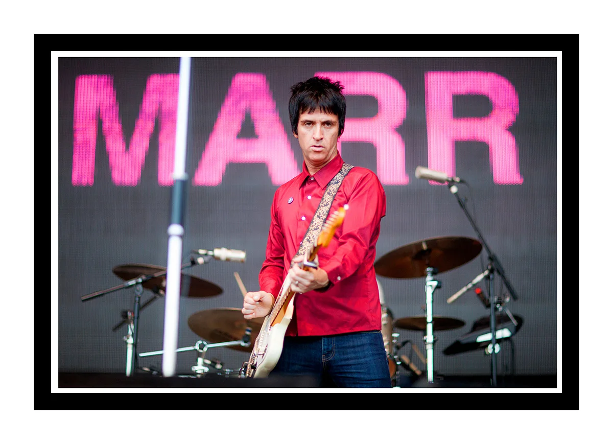 Johnny Marr “My Marr to you” 12”x12” £95.99 20”x20” £150.00 30”x30” £300.00