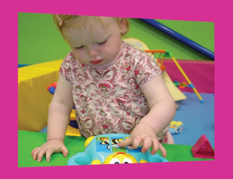 Baby area (0-3 yrs) An enclosed play area where your baby can play safely with age appropriate toys including ride on toys, rockers and a baby gym.
