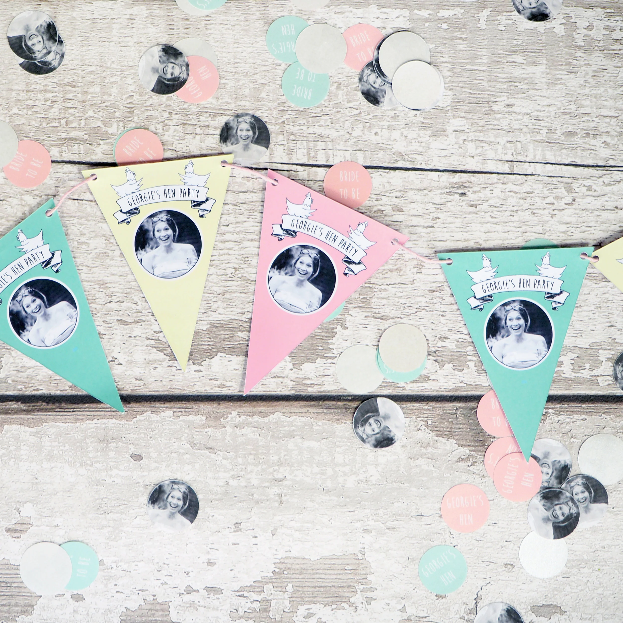 Personalised Hen Party Bunting