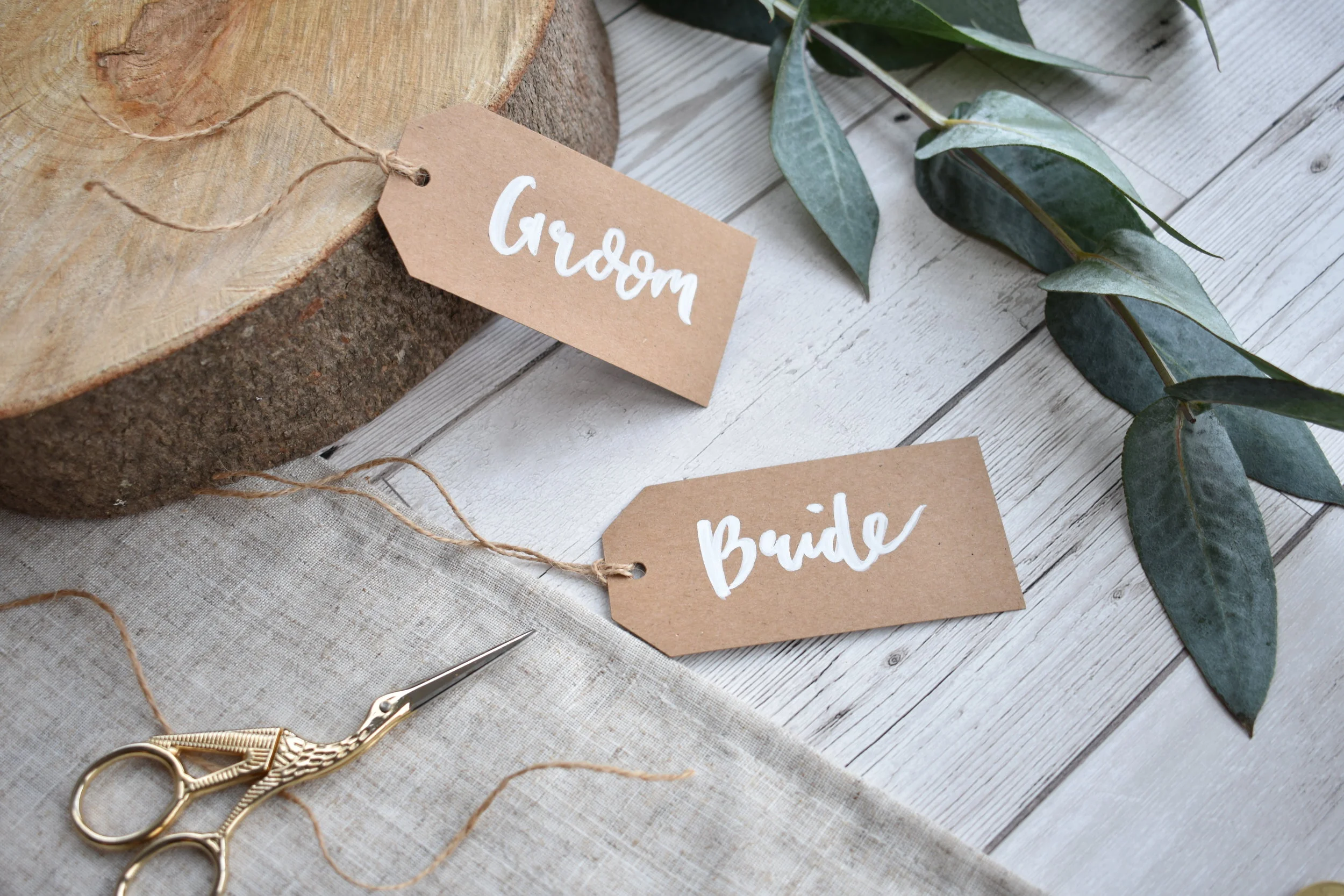 Hand-lettered Place Names