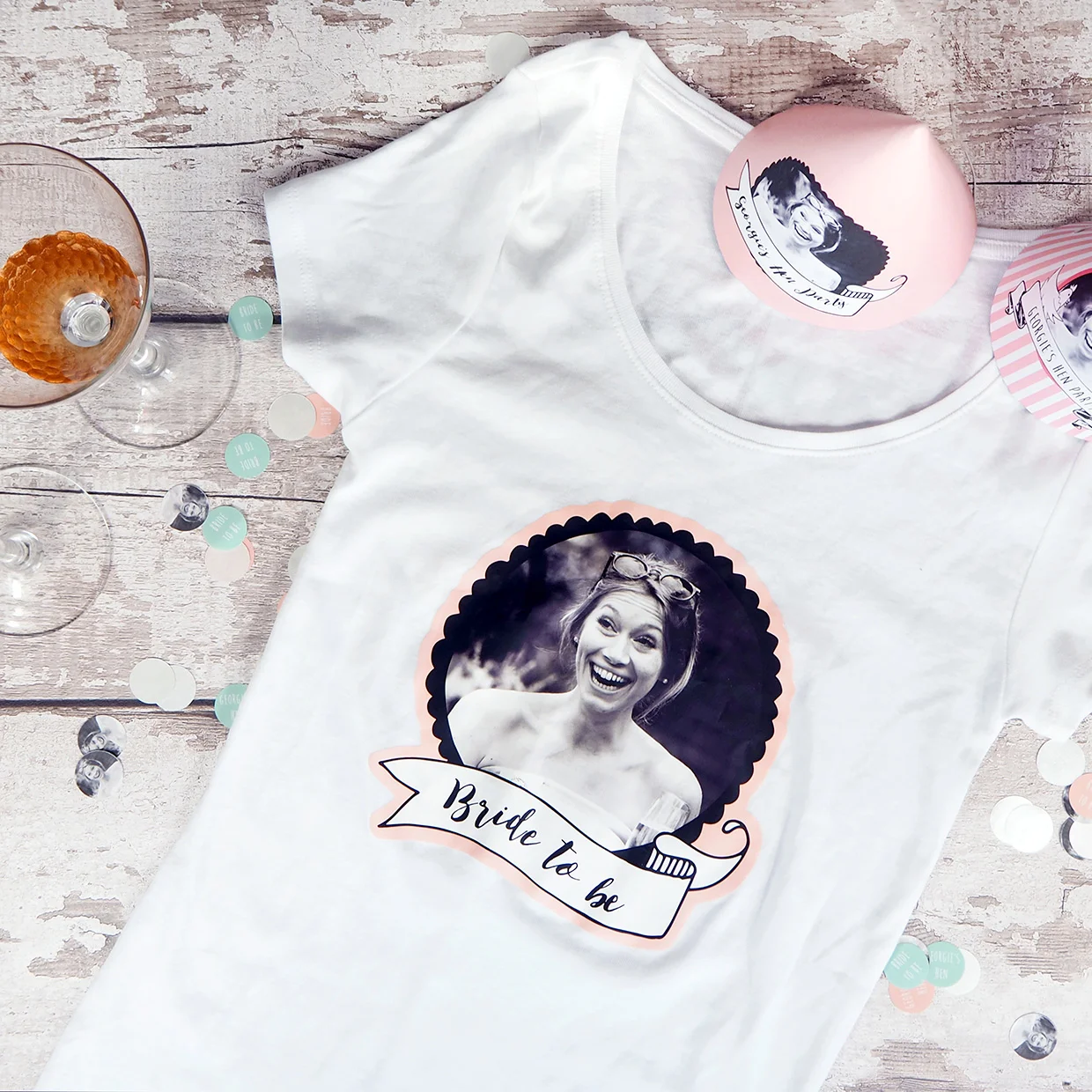 Personalised Hen Party T-Shirt Transfers