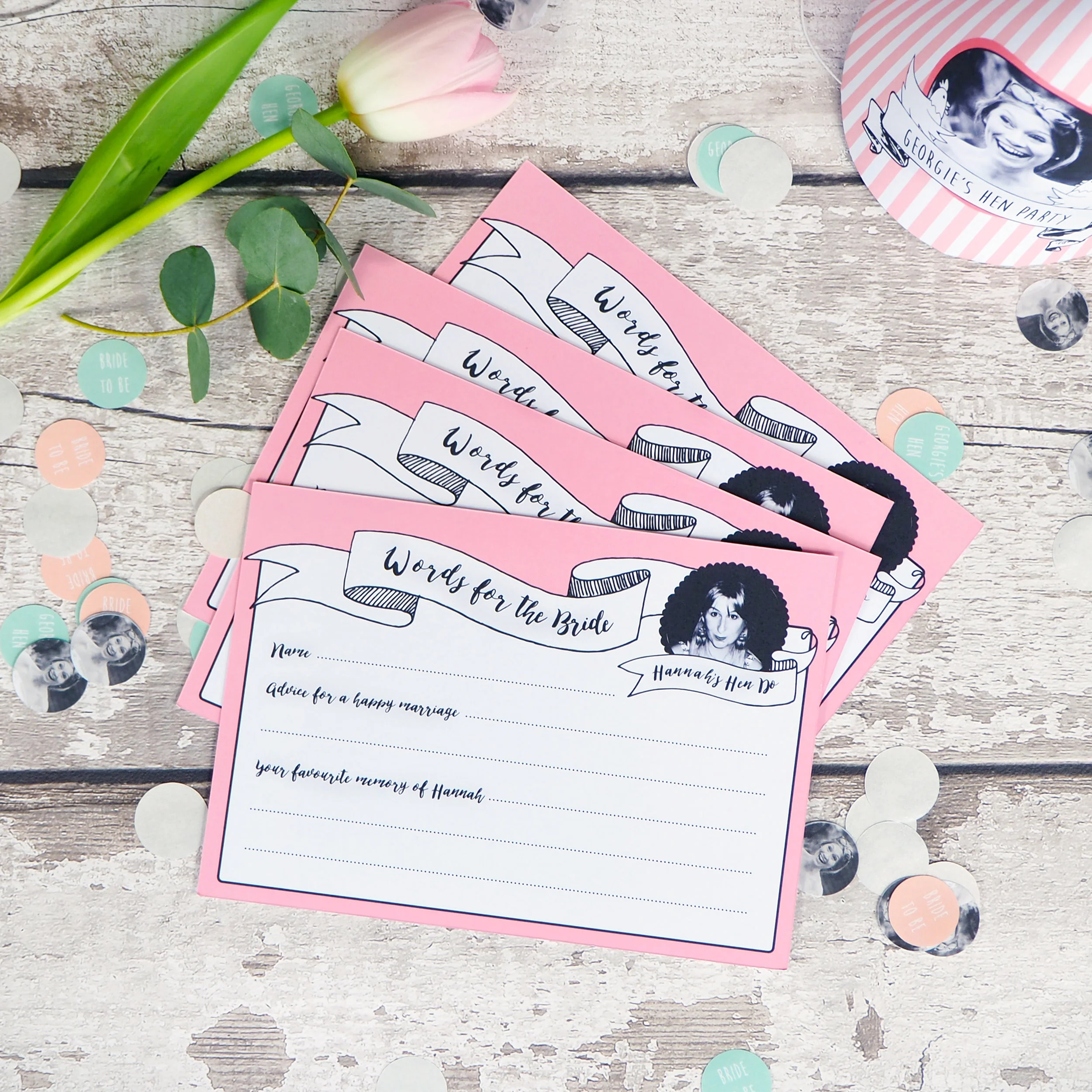 Words for the Bride Cards