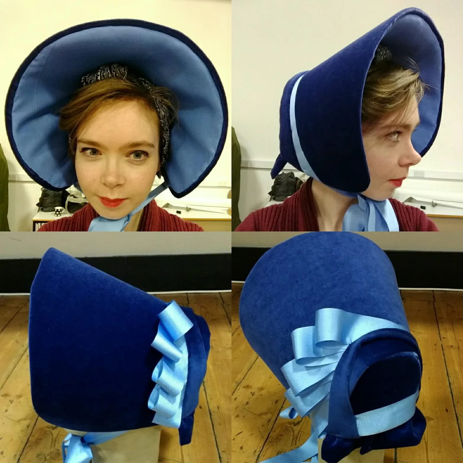 Bonnet made by Lauren Digby, 2016