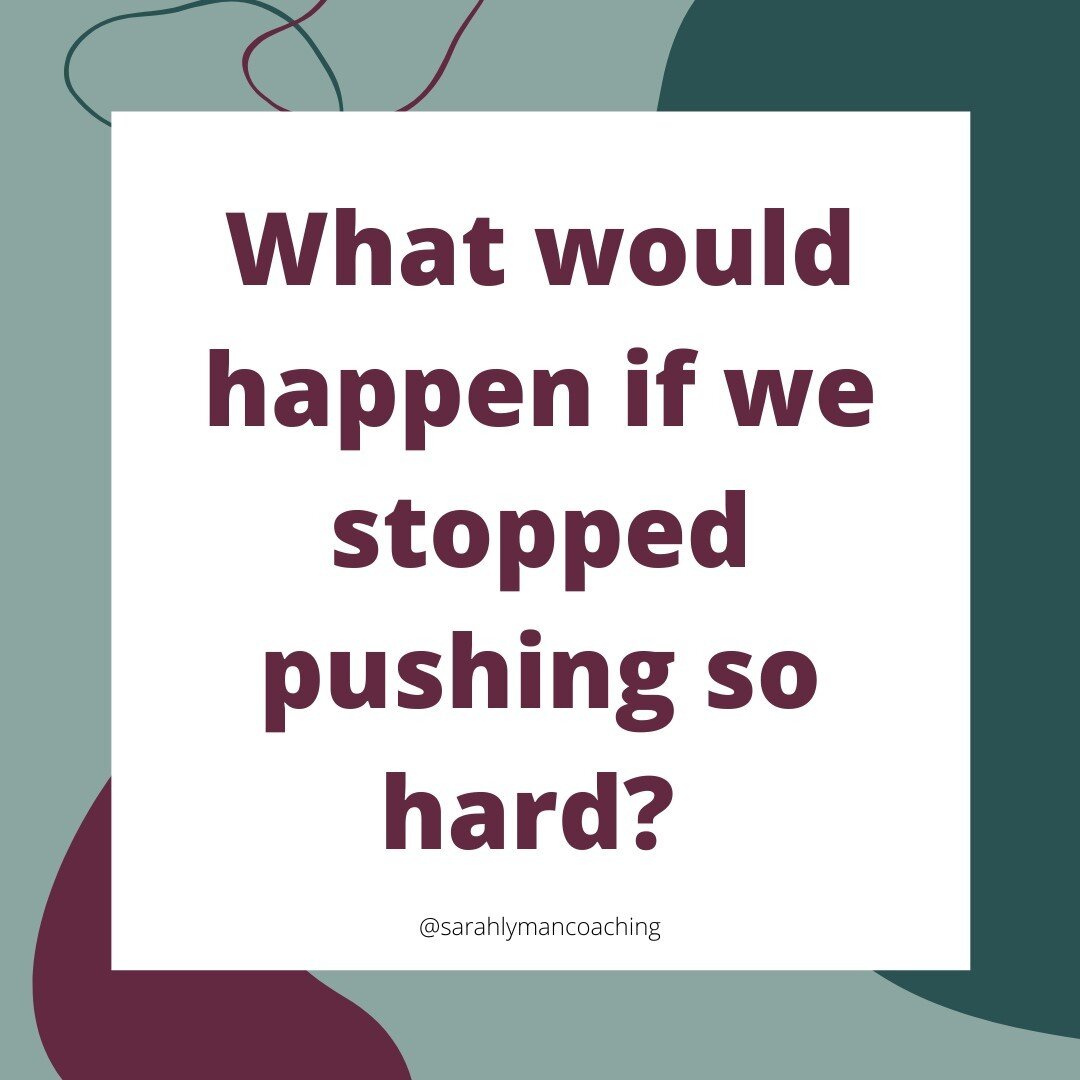 When things get hard, we can find ourselves pushing, trying to make things better.⠀⠀⠀⠀⠀⠀⠀⠀⠀
⠀⠀⠀⠀⠀⠀⠀⠀⠀
In those moments, all we want to do is to get through the difficult part. We push to get to a place where the situation is resolved. A place where w