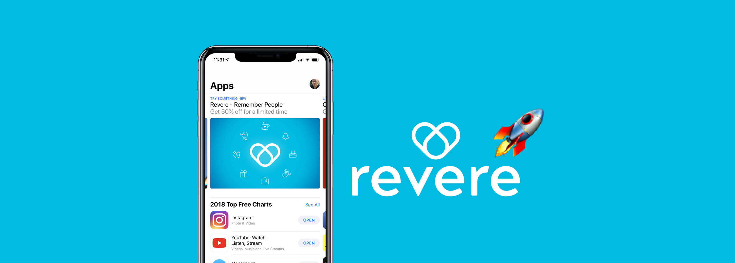 Revere Officially Launches and is Featured in the App Store