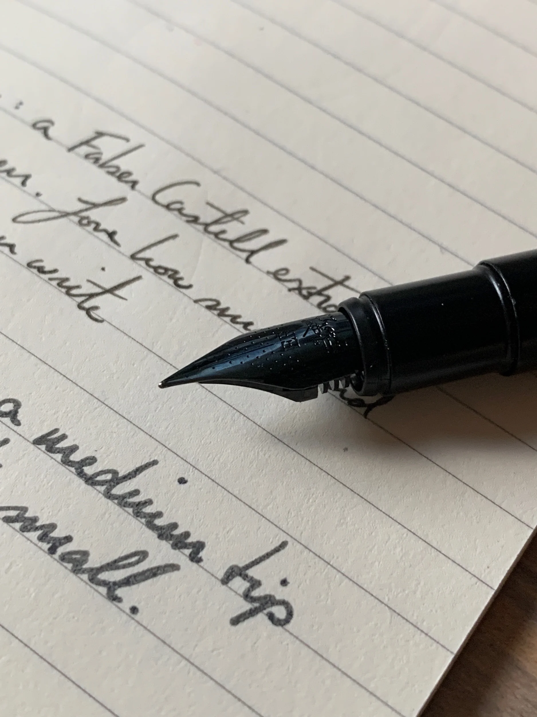 Back to writing with a fountain pen