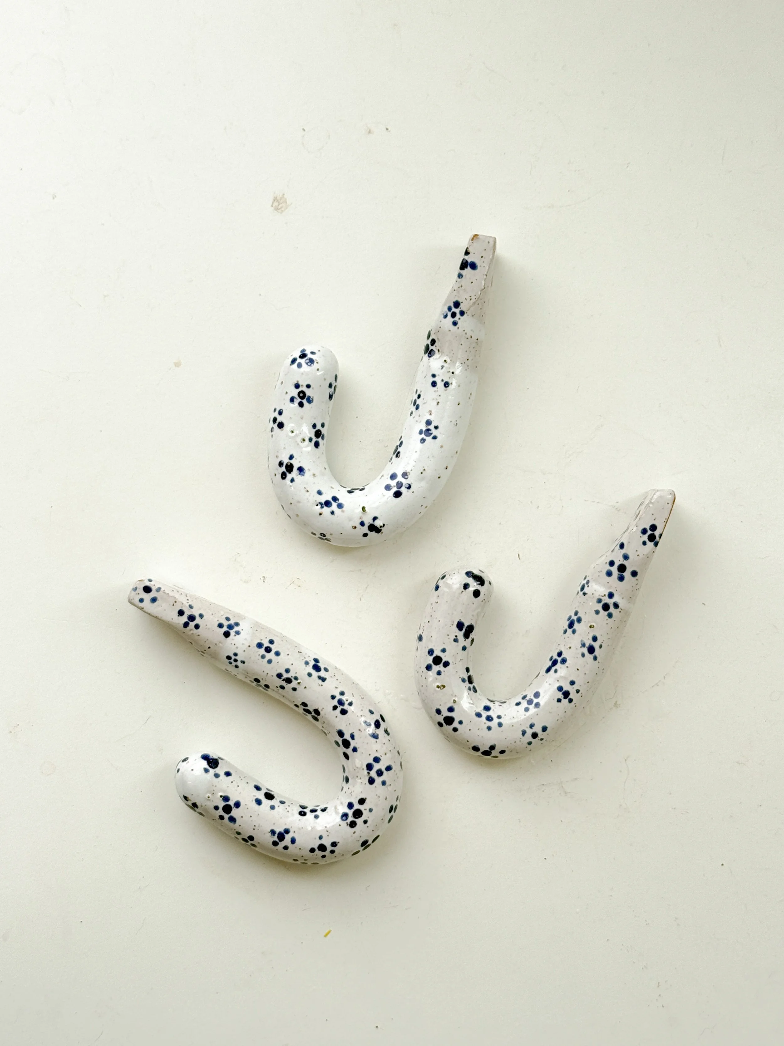 Blue Flower Wall Hooks