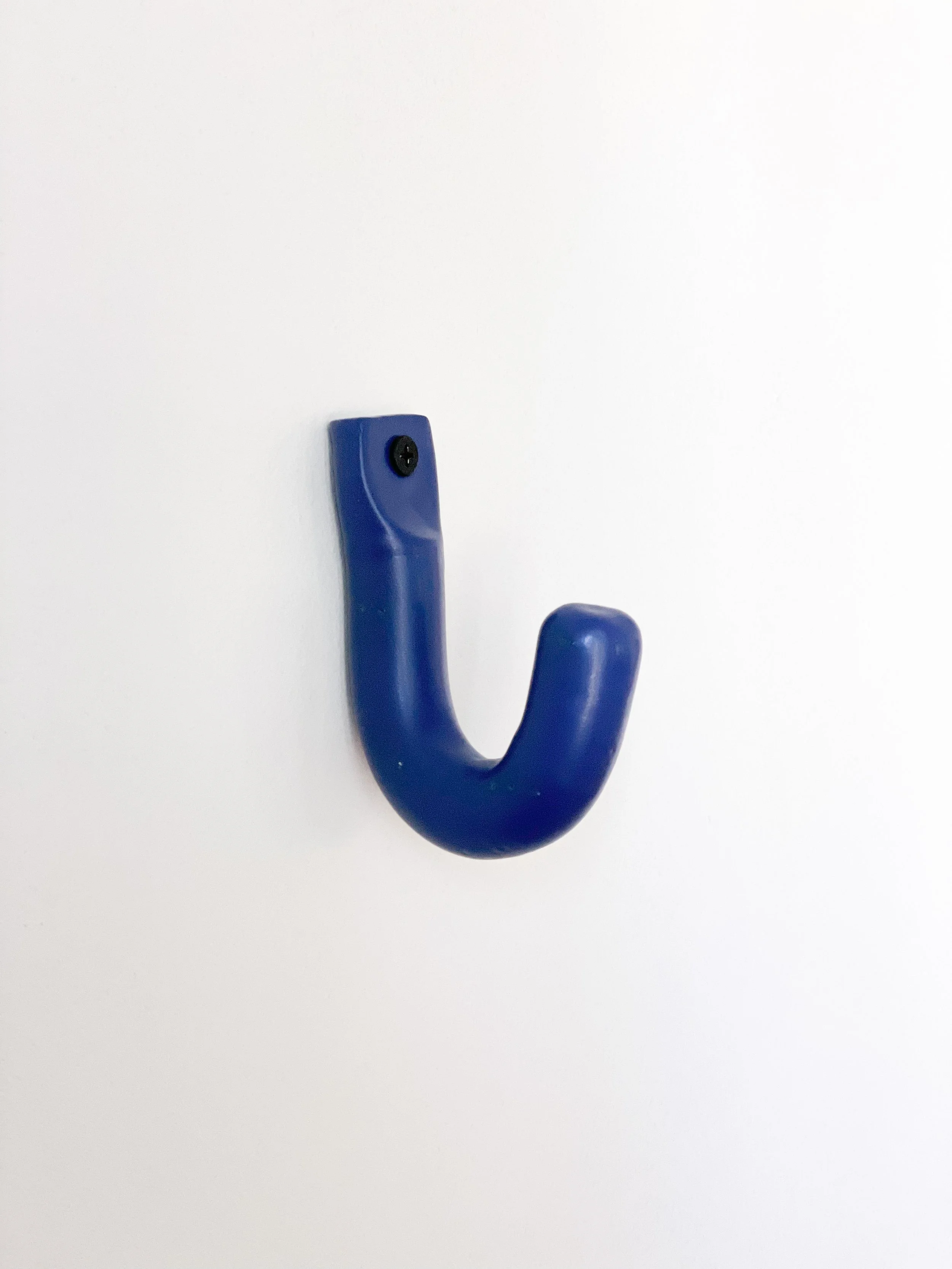 Matte Blue Wall Hooks