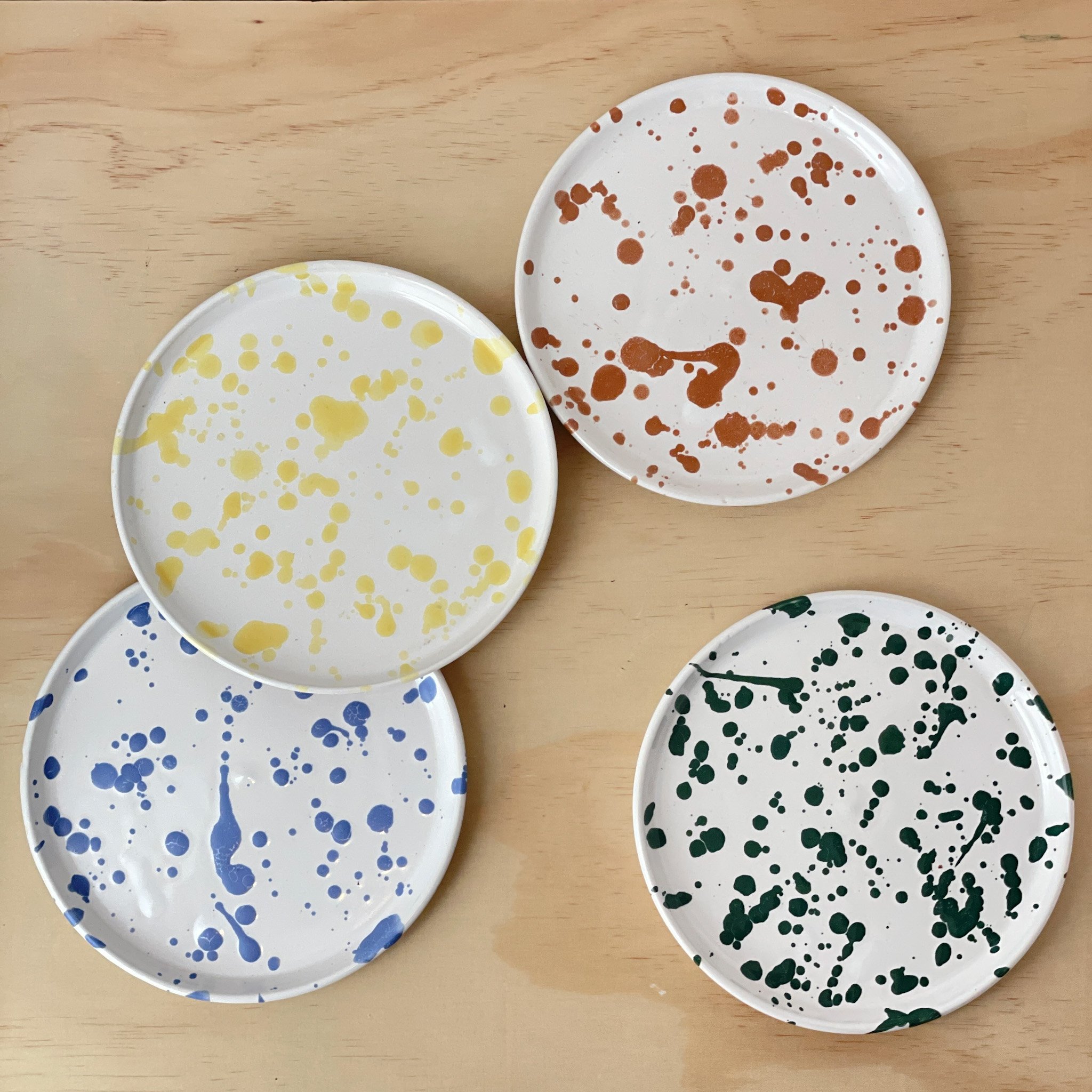Made To Order: Splatterware Dishes