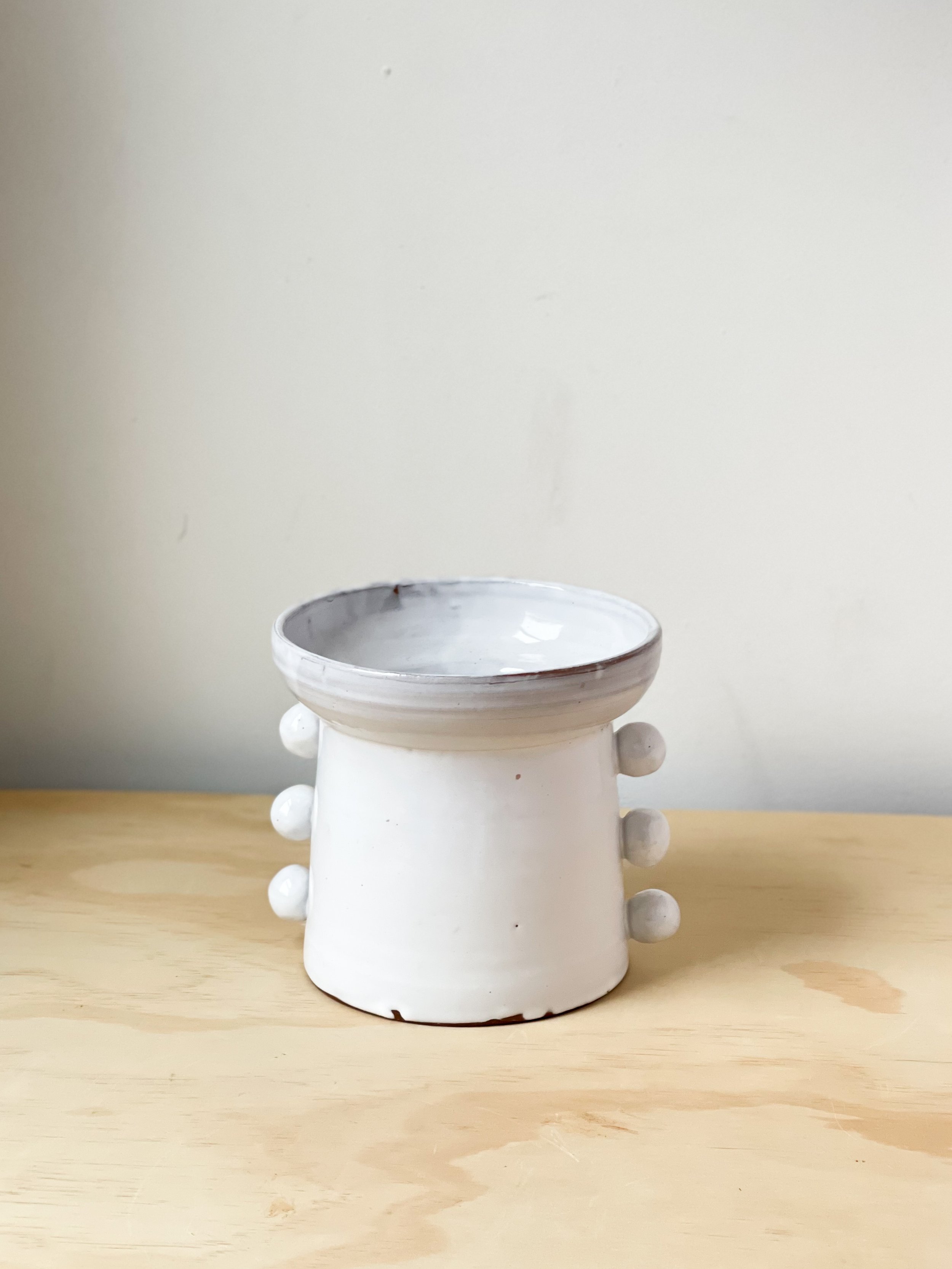 OOAK Ball Handled Vase