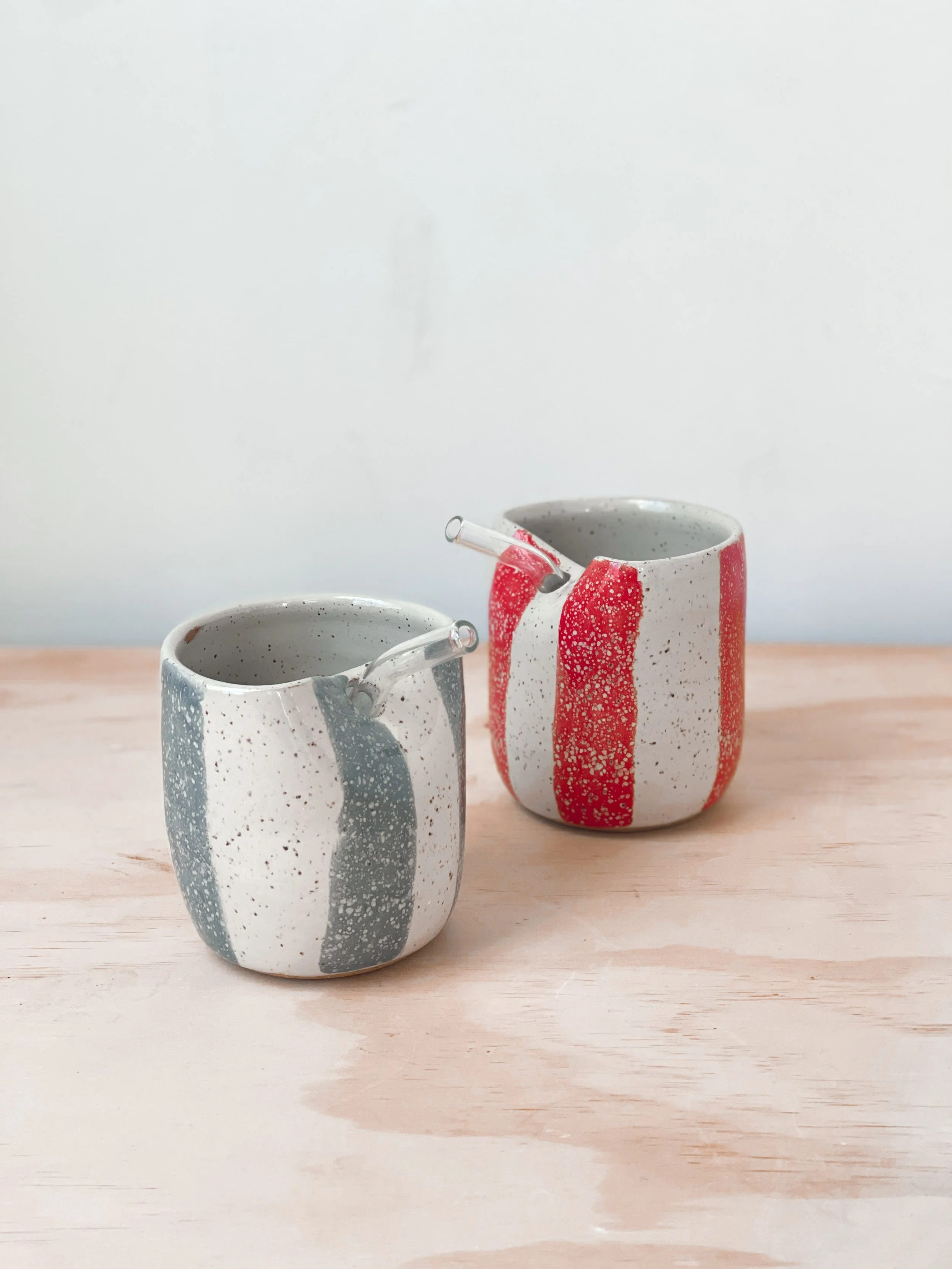 Ceramic Sipper Cups