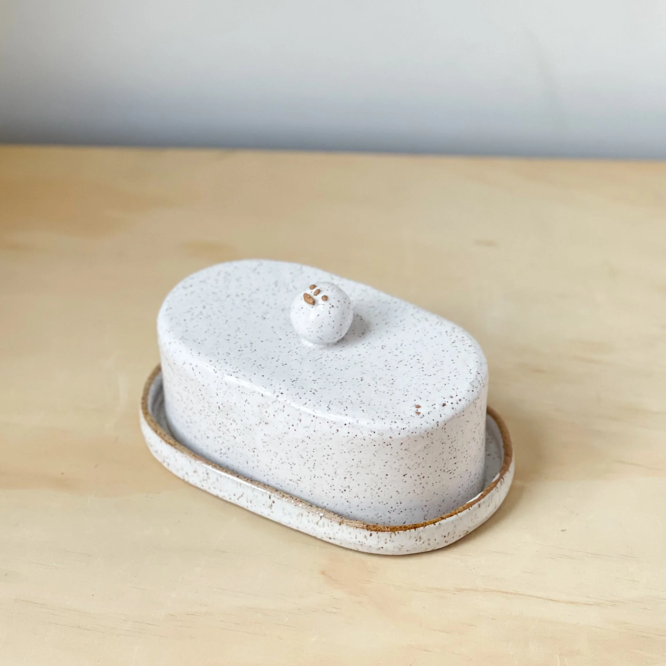 Pedrolino Butter Dish
