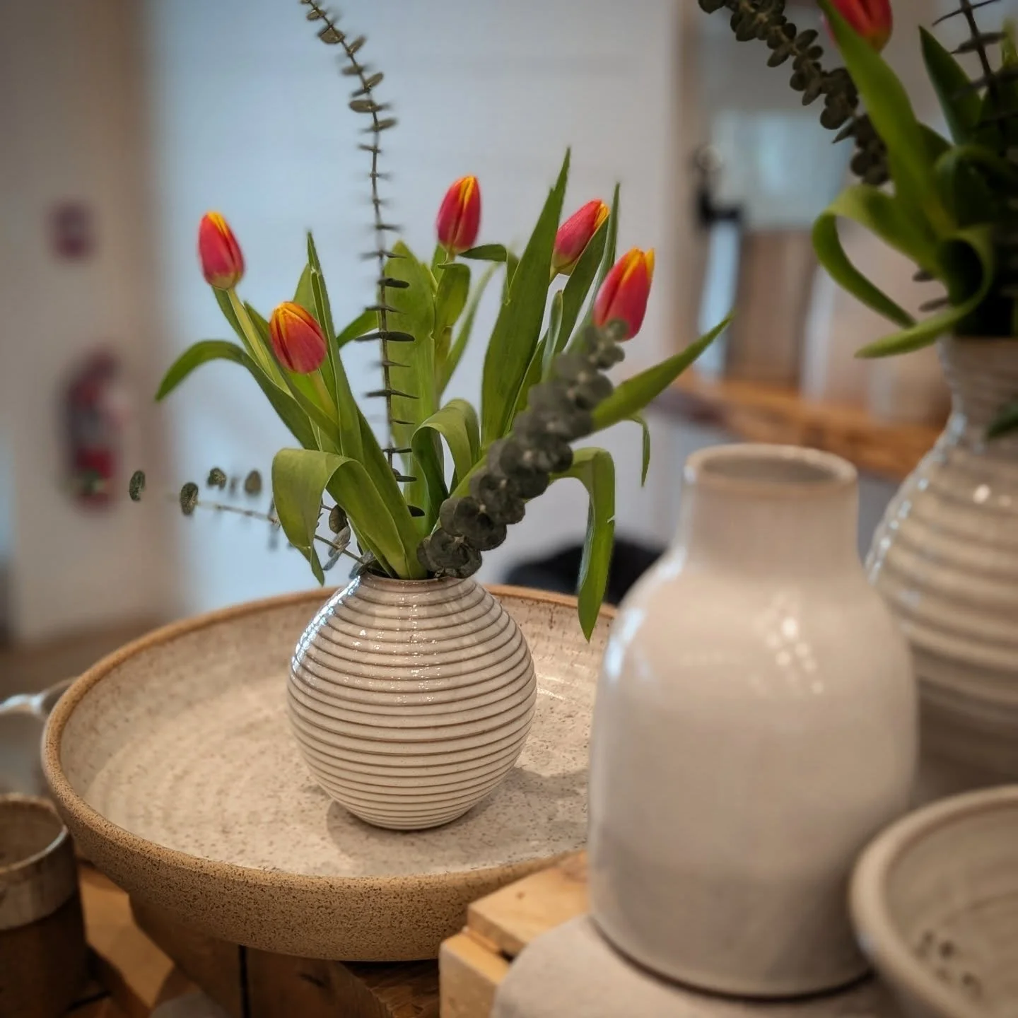 What a lovely group of people today! Craft fairs are a beautiful example of how people want to share and show up for each other and I feel lucky to be a part of them.  Thank you to all the people who saw my posts and came by today! (It never stops am