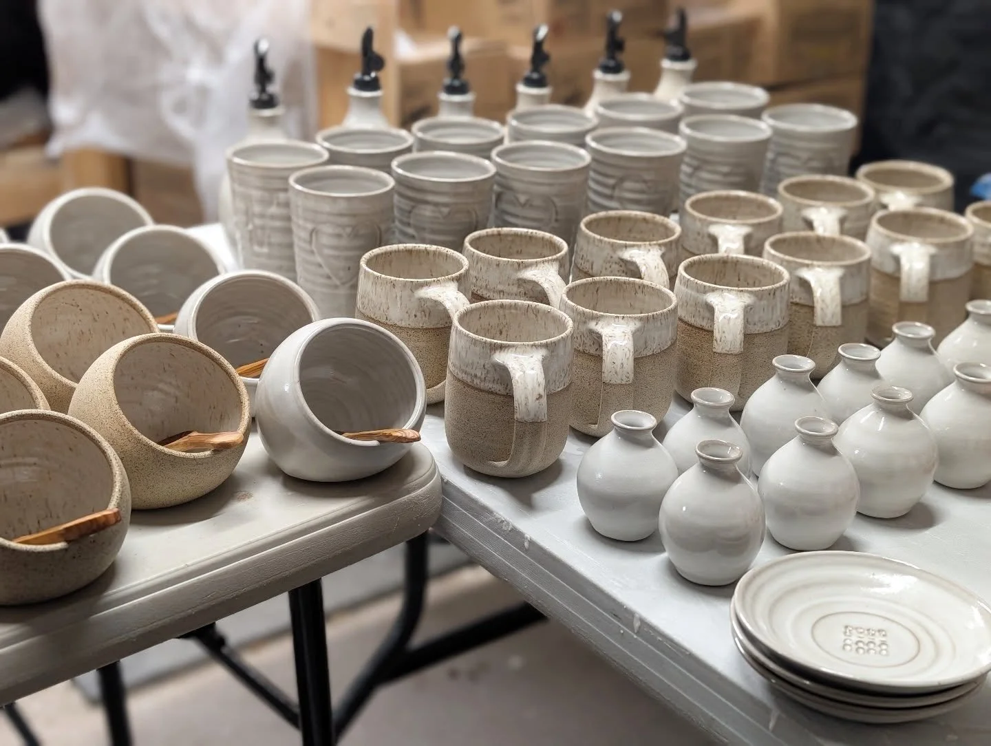 Nice run of pots heading to @woodstockfarmersmarket for their Mother's Day display.