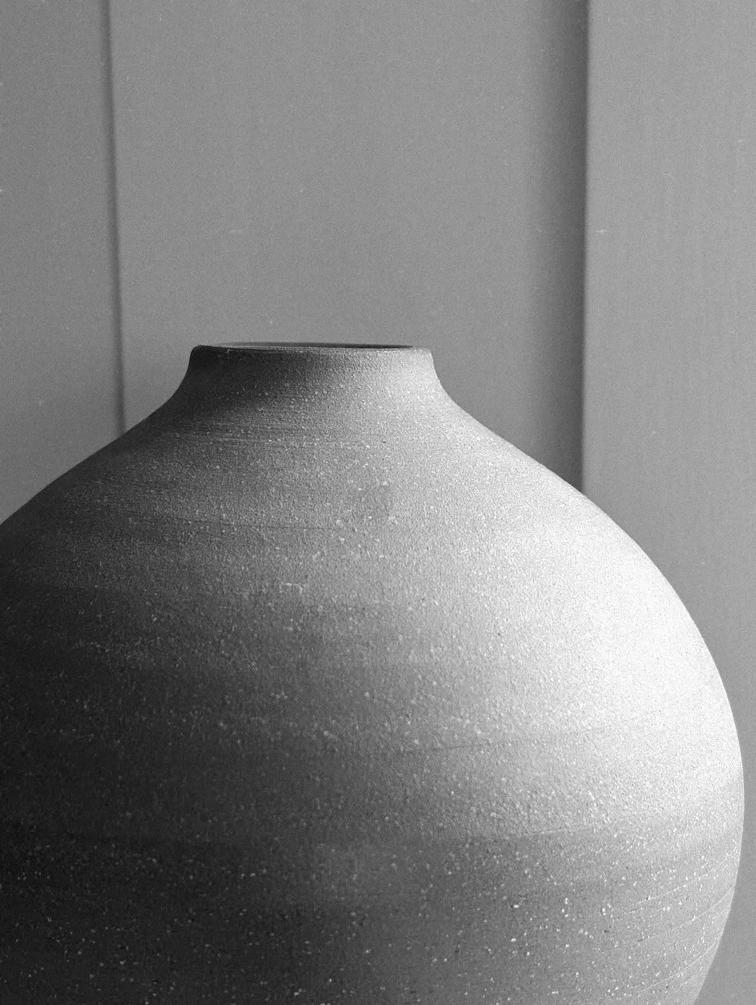 I heard a musician speak once about home being a "soft place to land". That stuck with me.  The idea of needing and looking for gentleness.  I think about that when I make the curves in my pots.  I hope the curves catch your eye once in a w