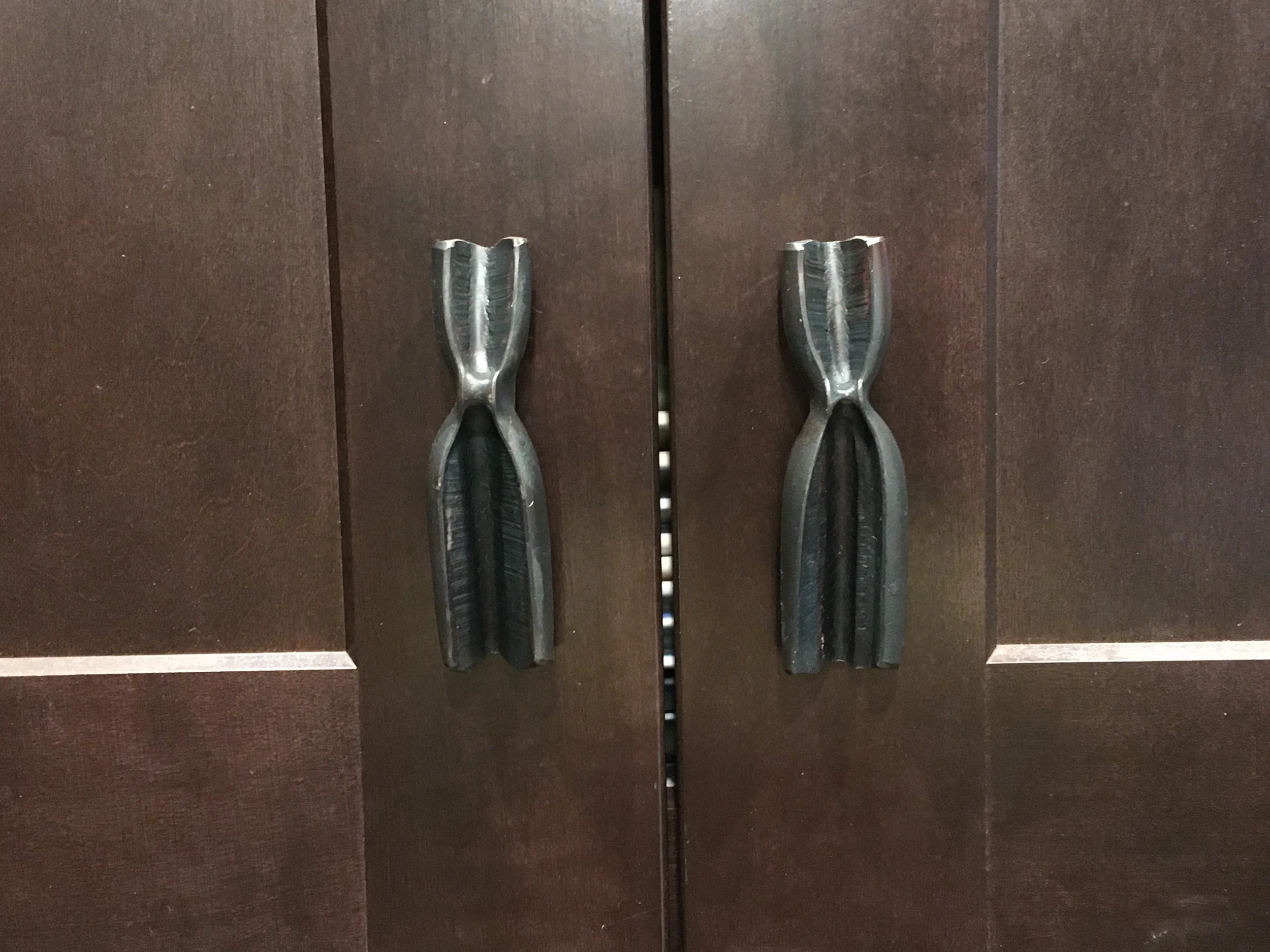 hand forged kitchen hardware