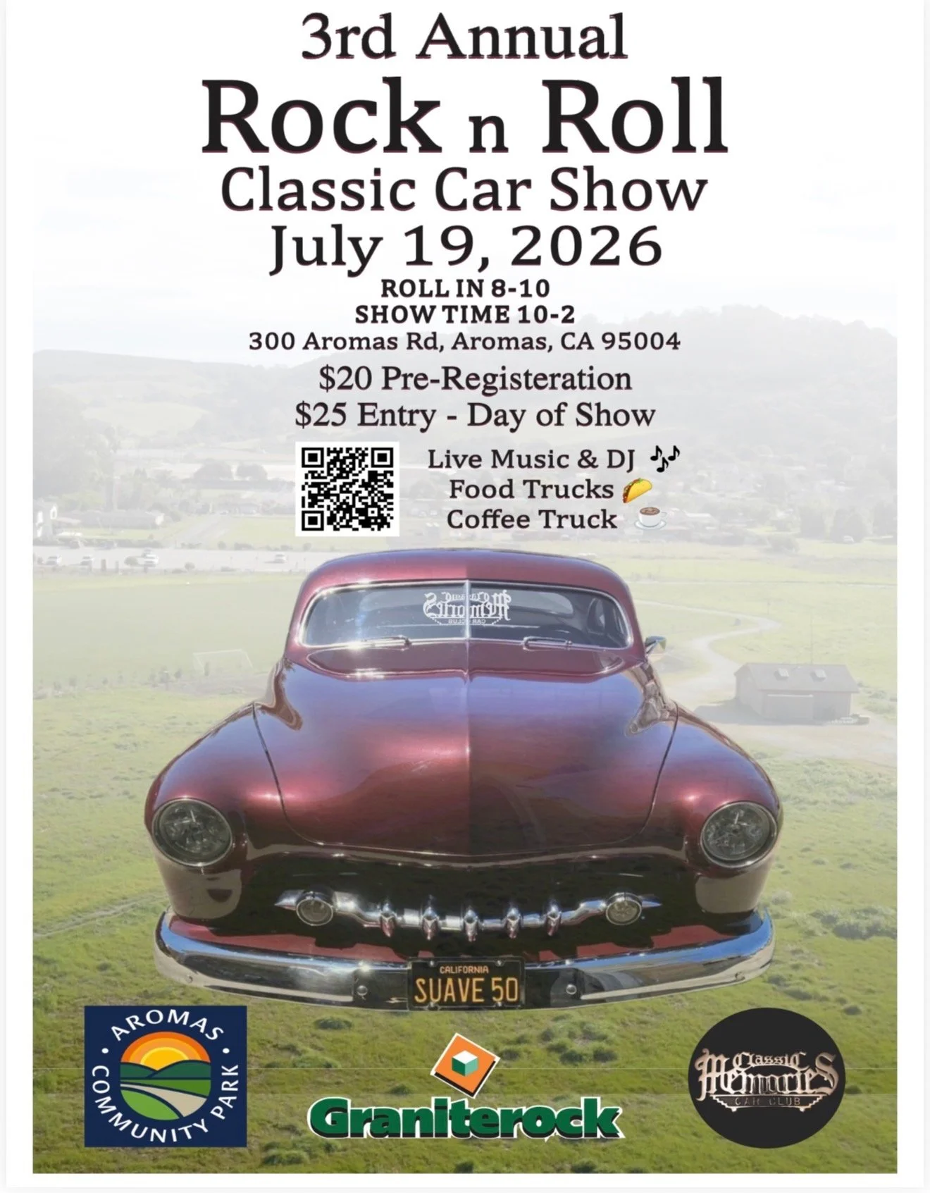 The 3rd Annual Rock and Roll Classic Car Show