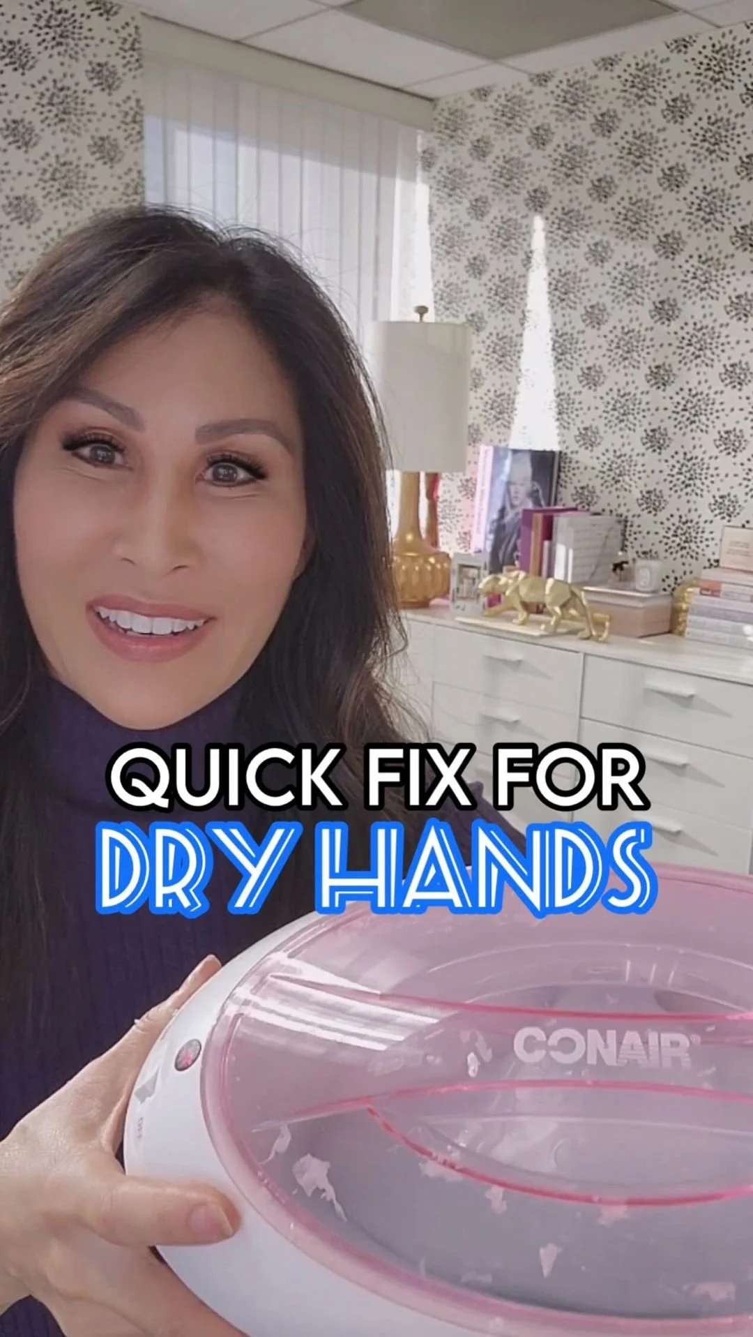 QUICK FIX FOR DRY HANDS
