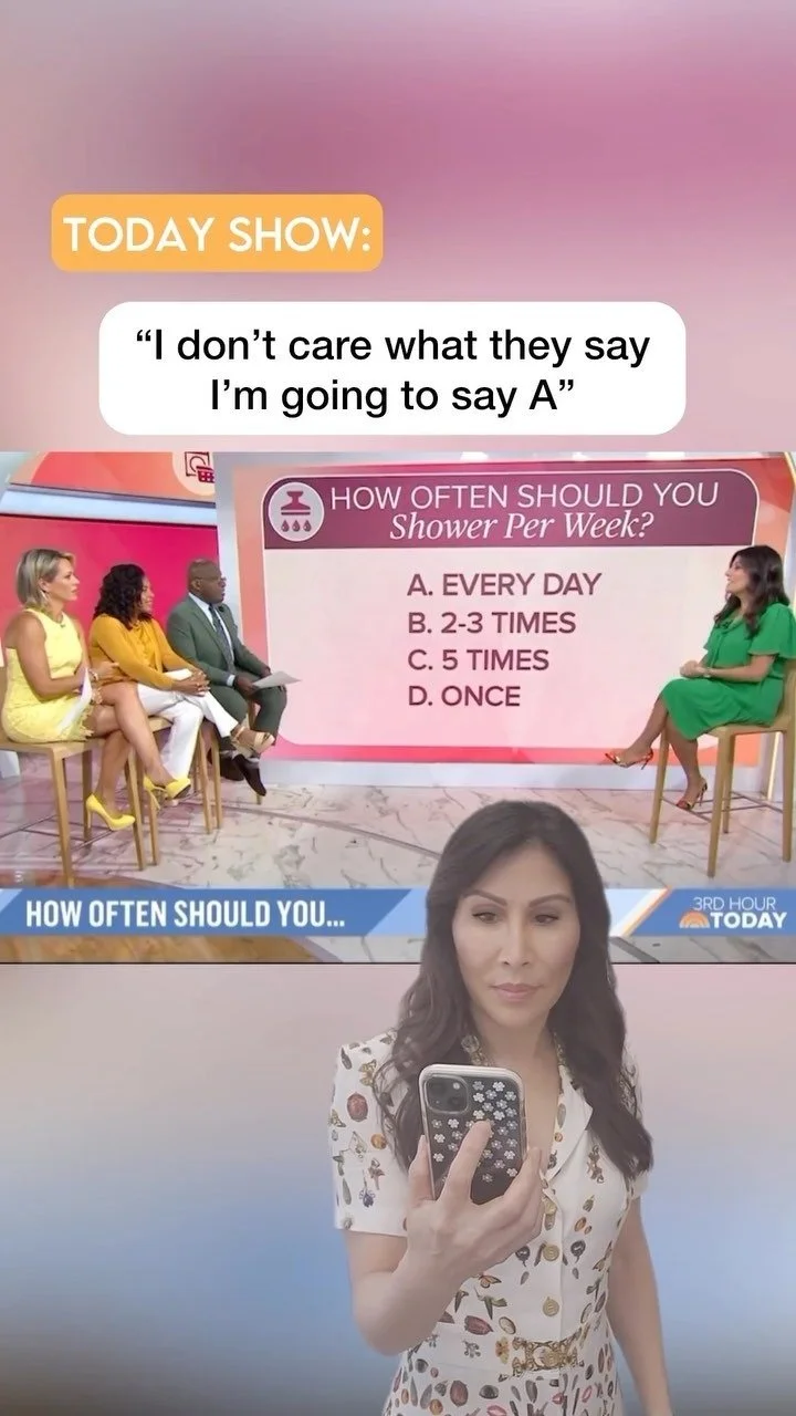 THE TODAY SHOW GIVING DERMATOLOGICAL ADVICE