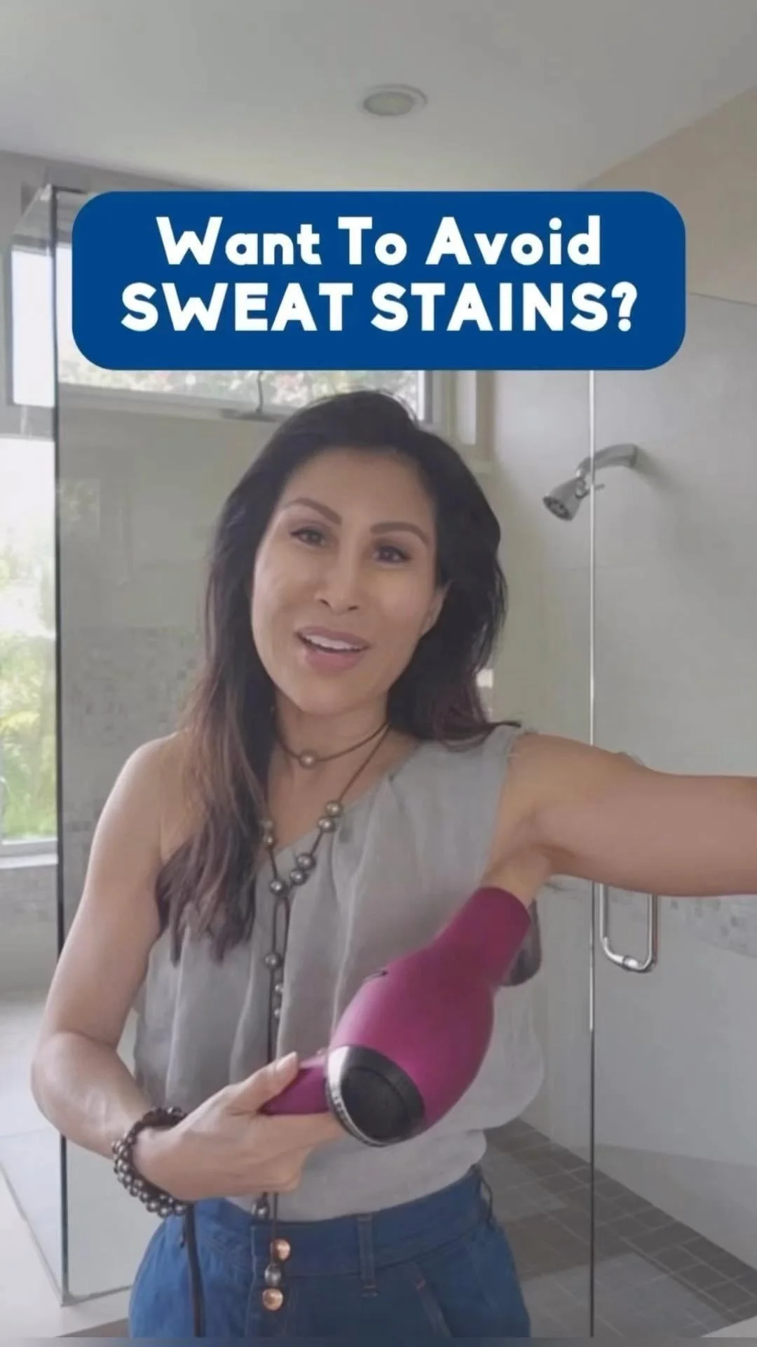 HOW TO STAY DRY IN THE HEAT