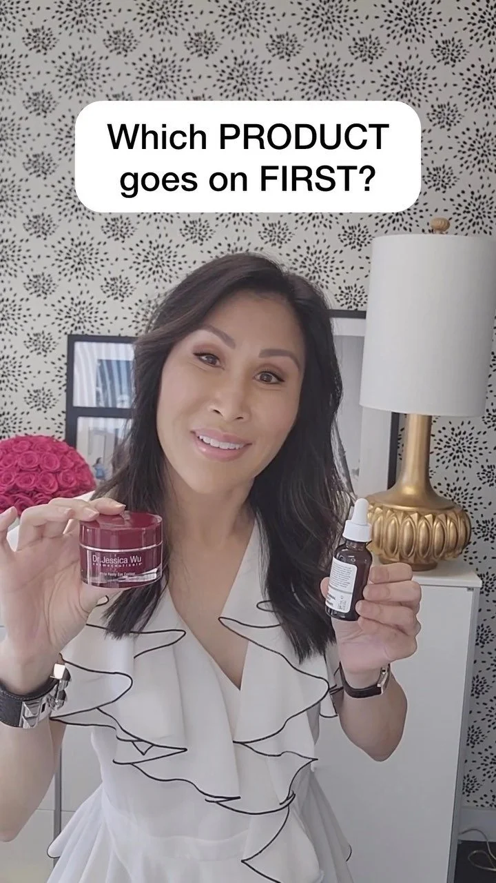 WHICH SKINCARE PRODUCT GOES ON FIRST?