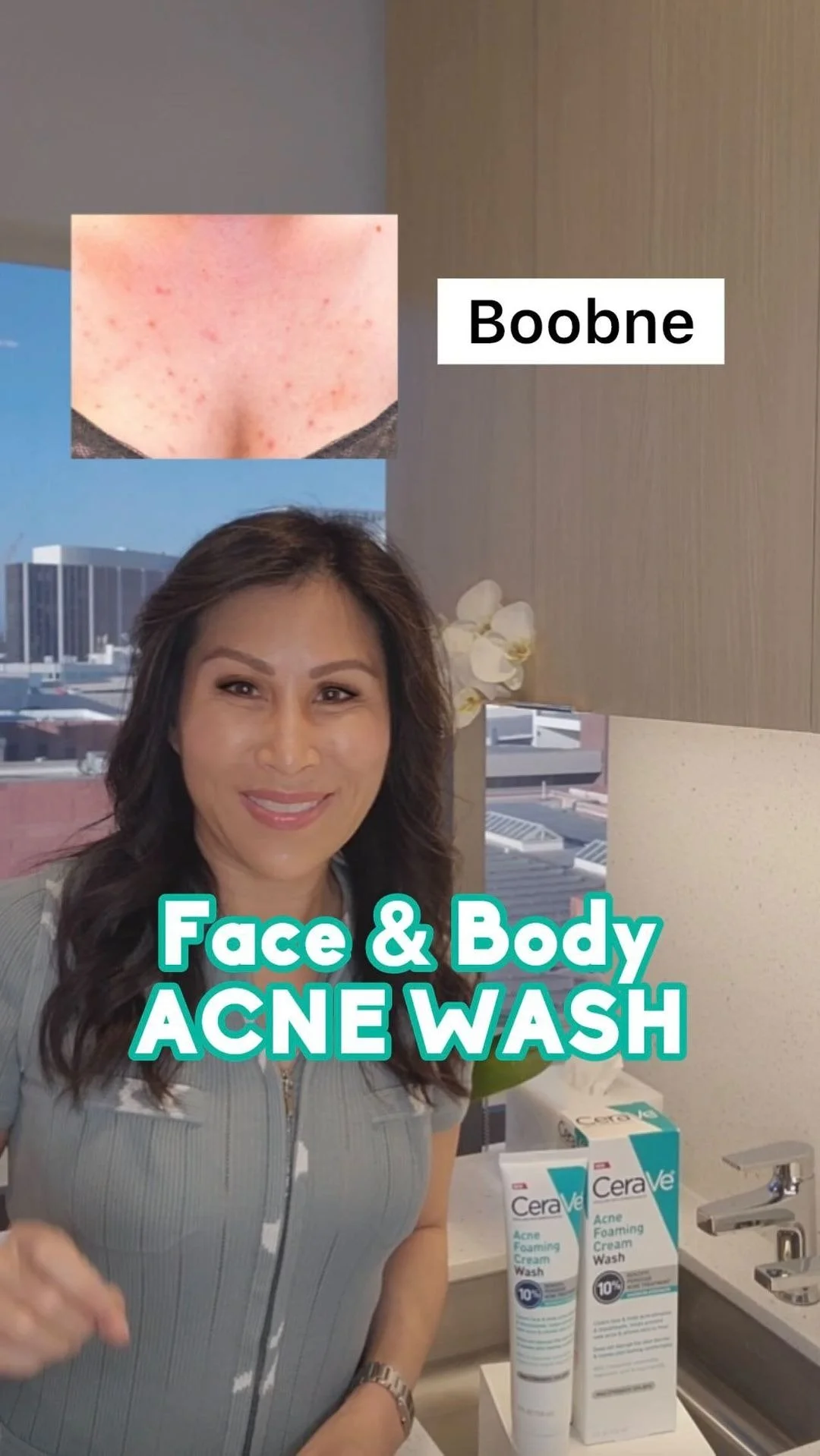 CeraVePartner FACE & BODY ACNE WASH
